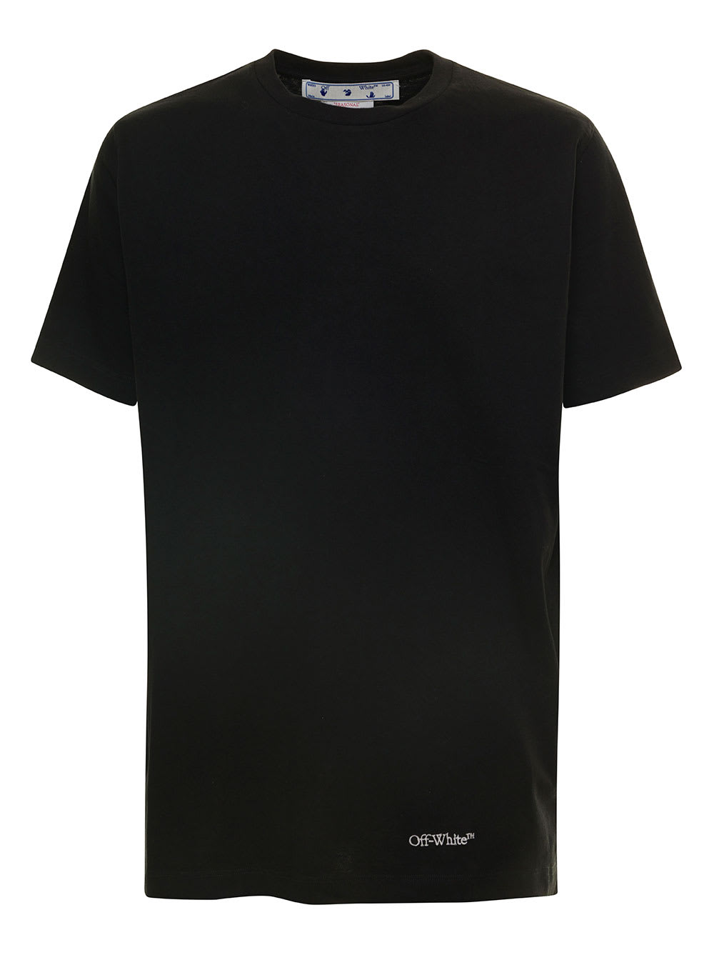Off-White (scribble Diag Slim S/s Tee Black White) | Smart