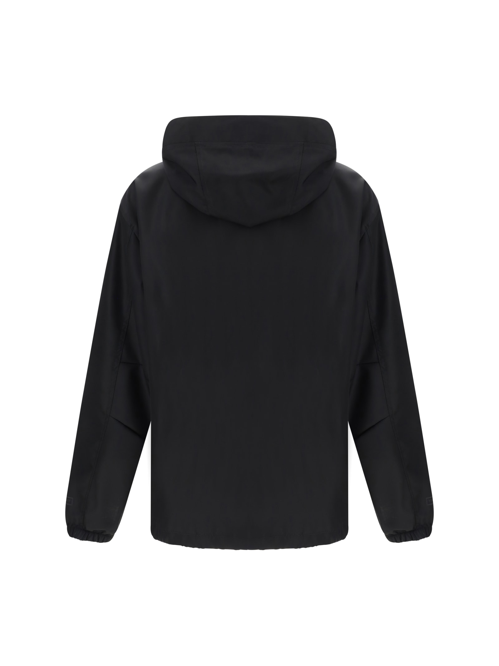 Shop Givenchy Hooded Jacket In Black