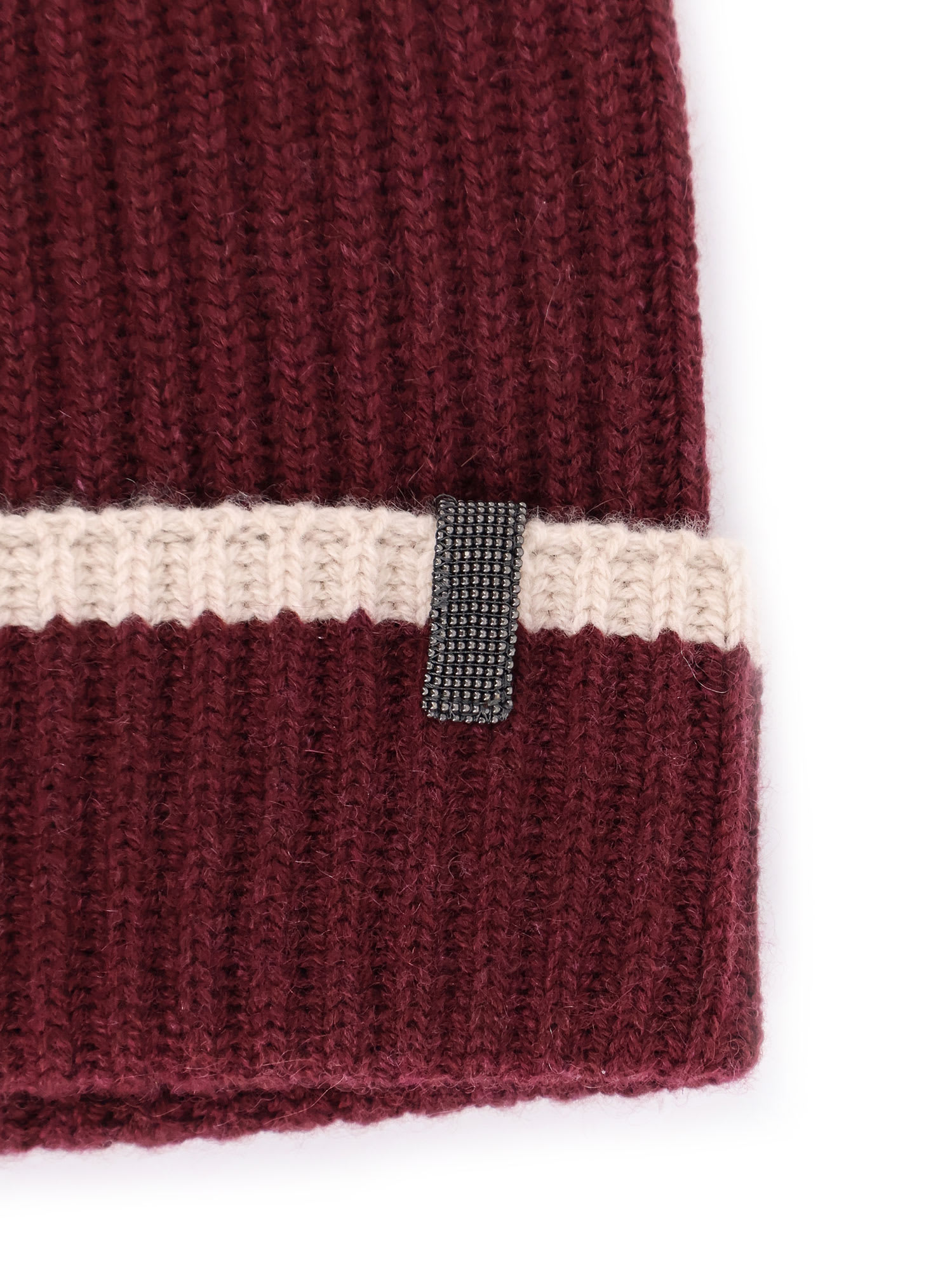 Brunello Cucinelli Cashmere Hat With Monili Detail