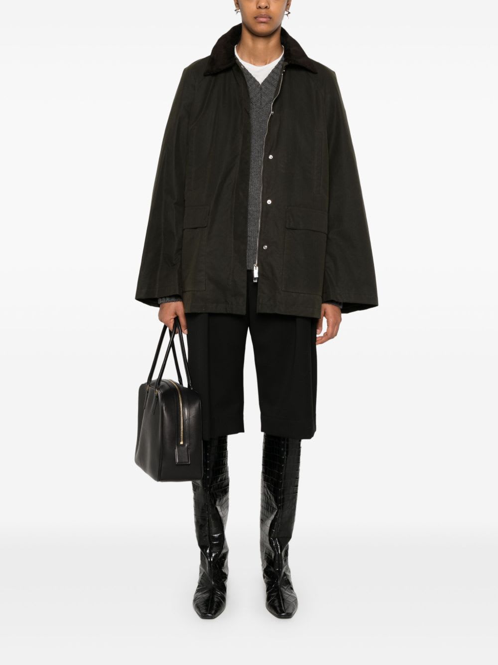 Totême Toteme Country Jacket In Green