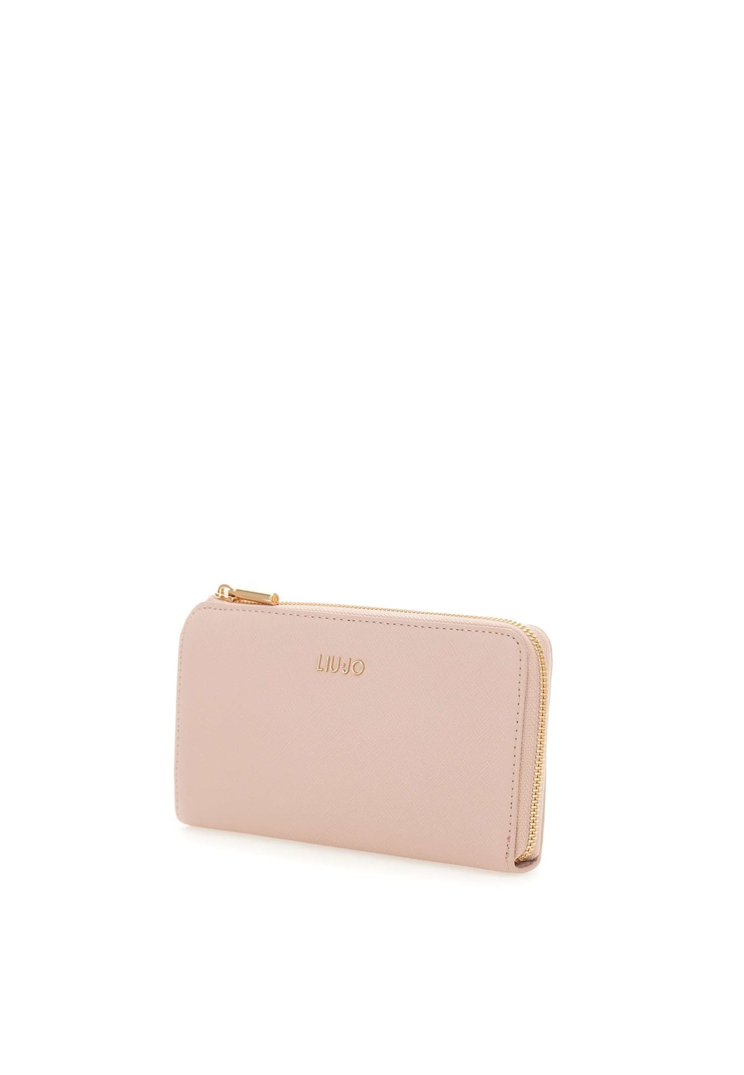 Shop Liu •jo Caliwen Wallet In Pink