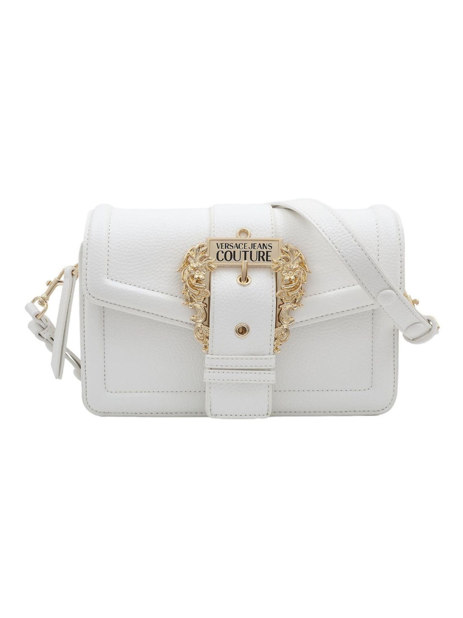 Shop Versace Jeans Couture Bag In White