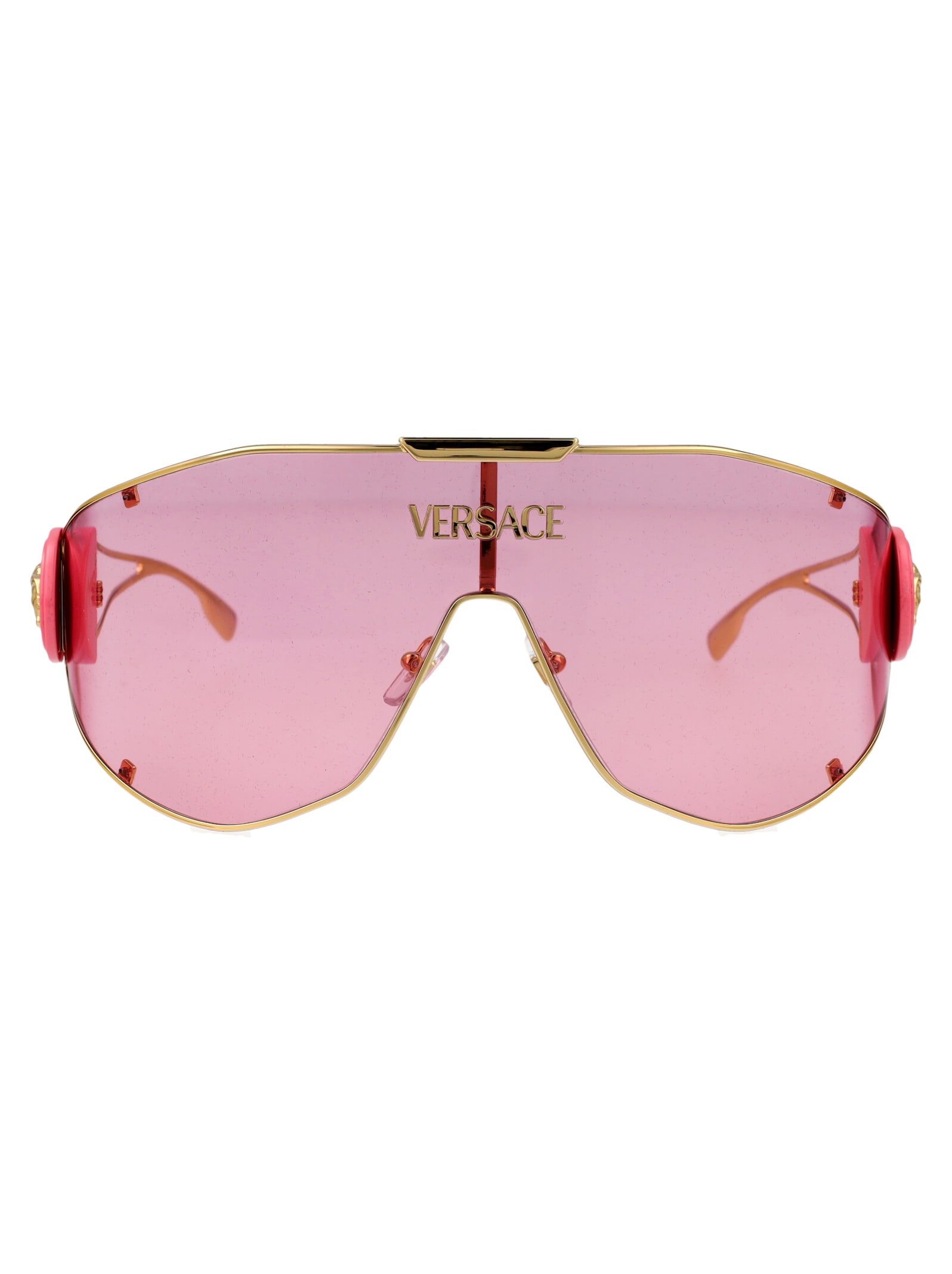 Shop Versace 0ve2268 Sunglasses In 100284 Gold