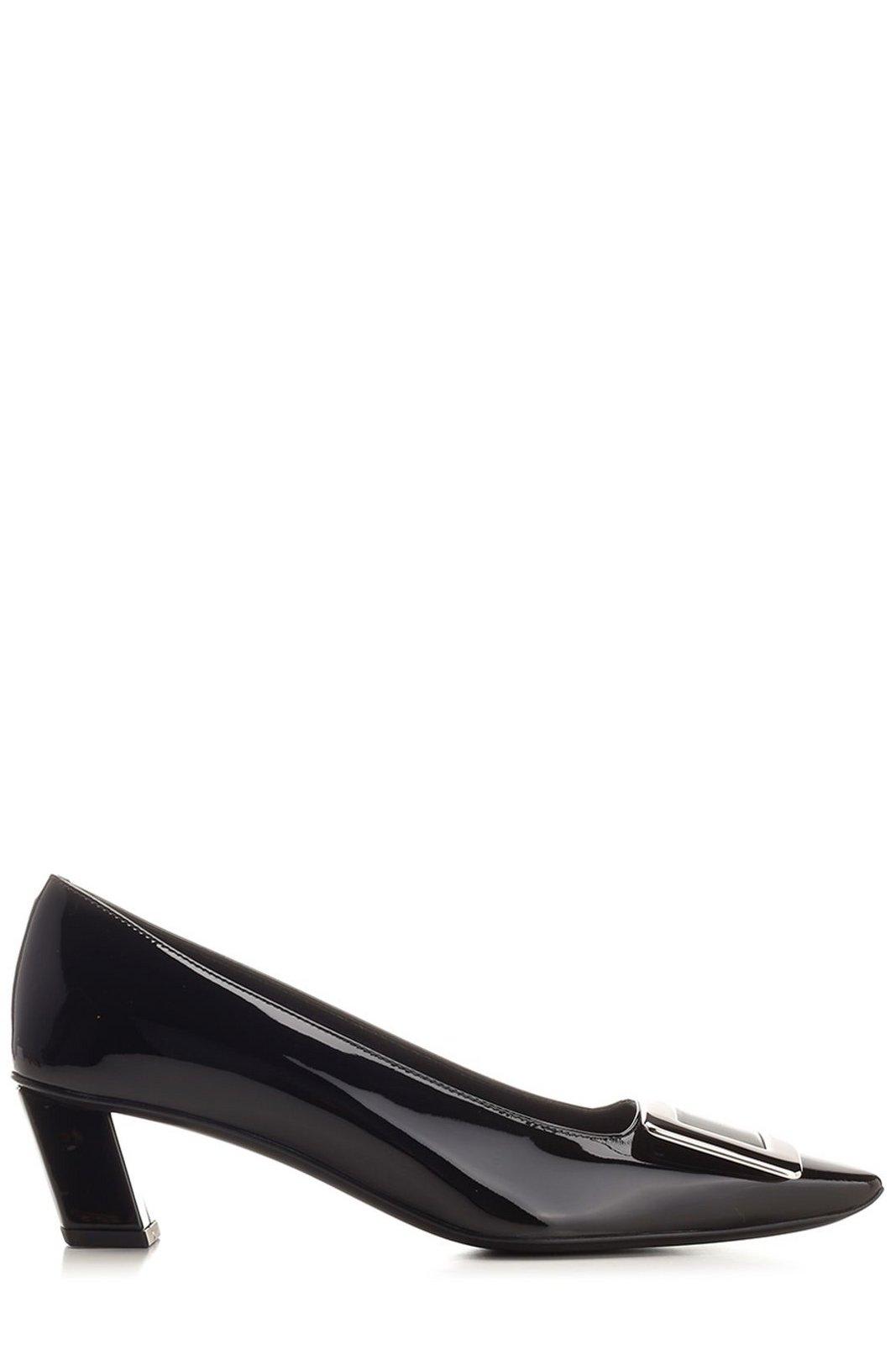 Belle Vivier Buckle Pumps