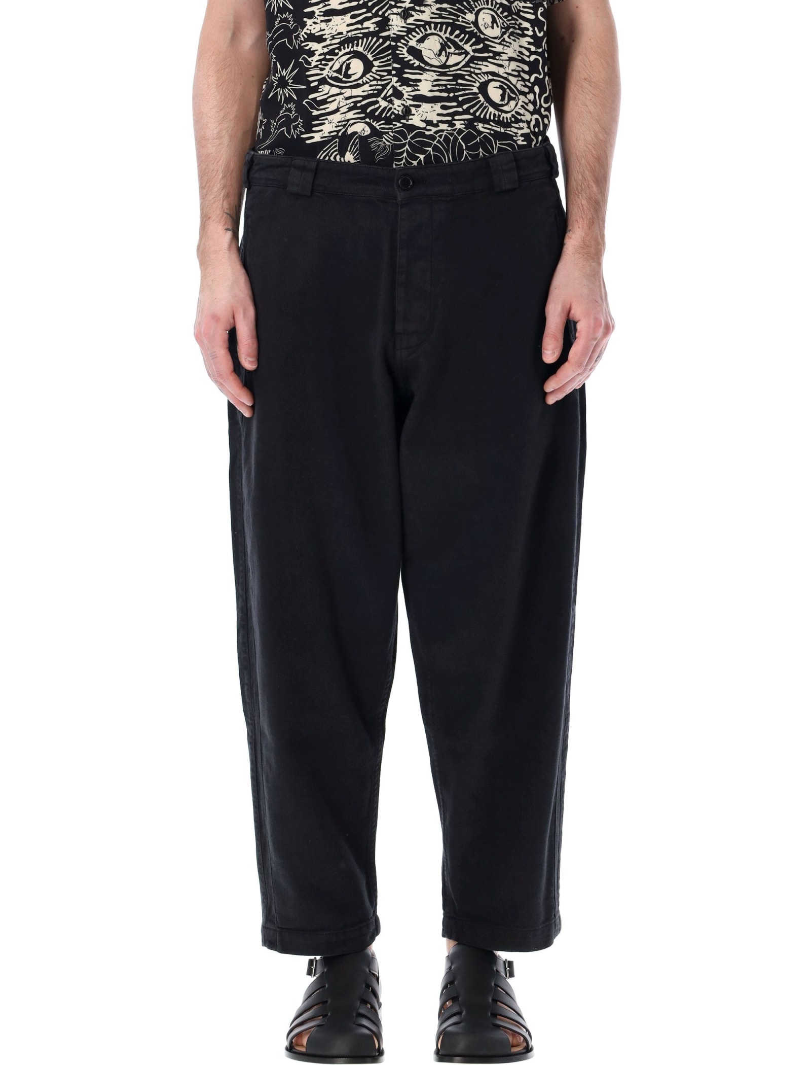 Shop Ymc You Must Create Babe Ruth Trousers In Black