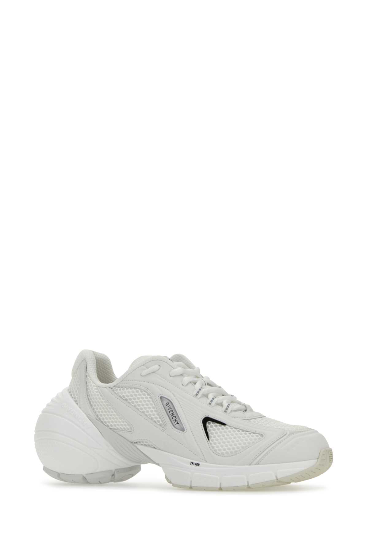 Givenchy White Mesh And Synthetic Leather Tk-mx Trainers