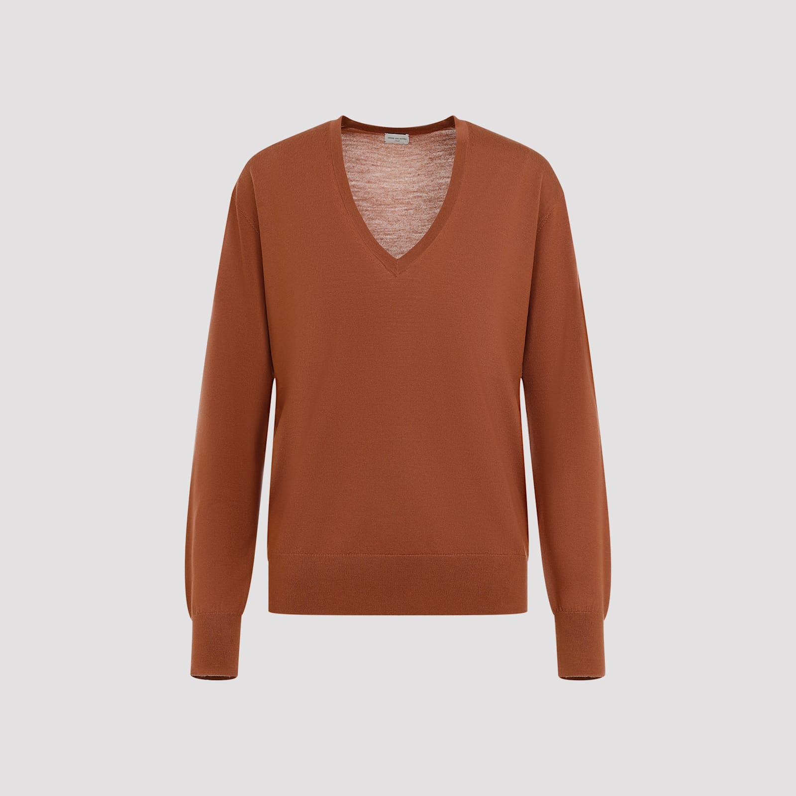 Shop Dries Van Noten Tuomas Pullover In Light Rust