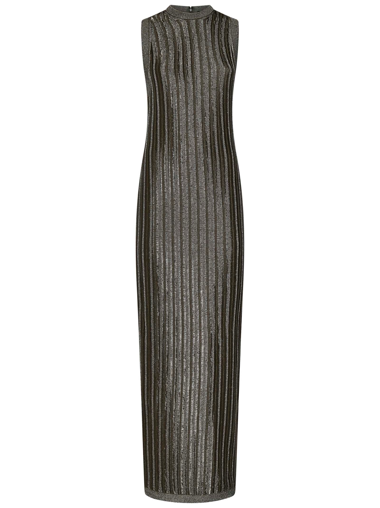 Shop Tom Ford Long Dress In Green