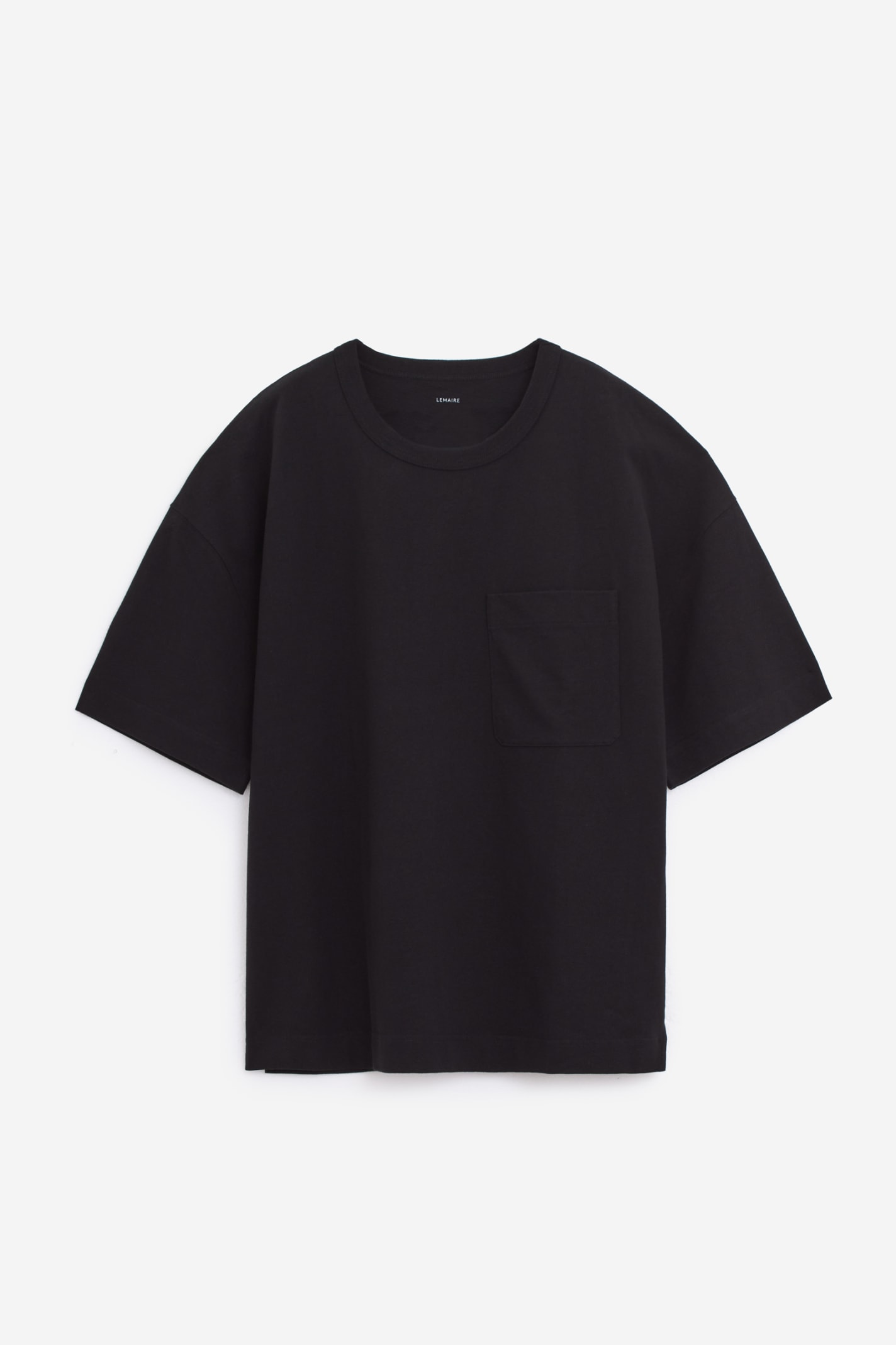 Shop Lemaire Boxy T-shirt T-shirt In Black