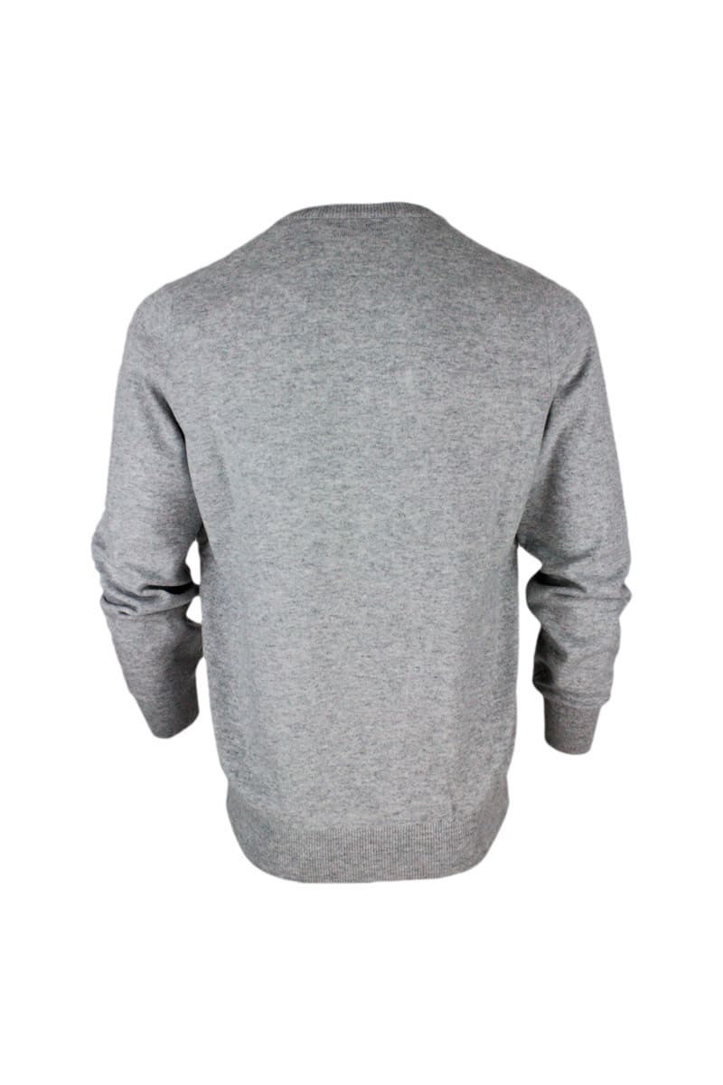 Shop Brunello Cucinelli Sweater In Grey