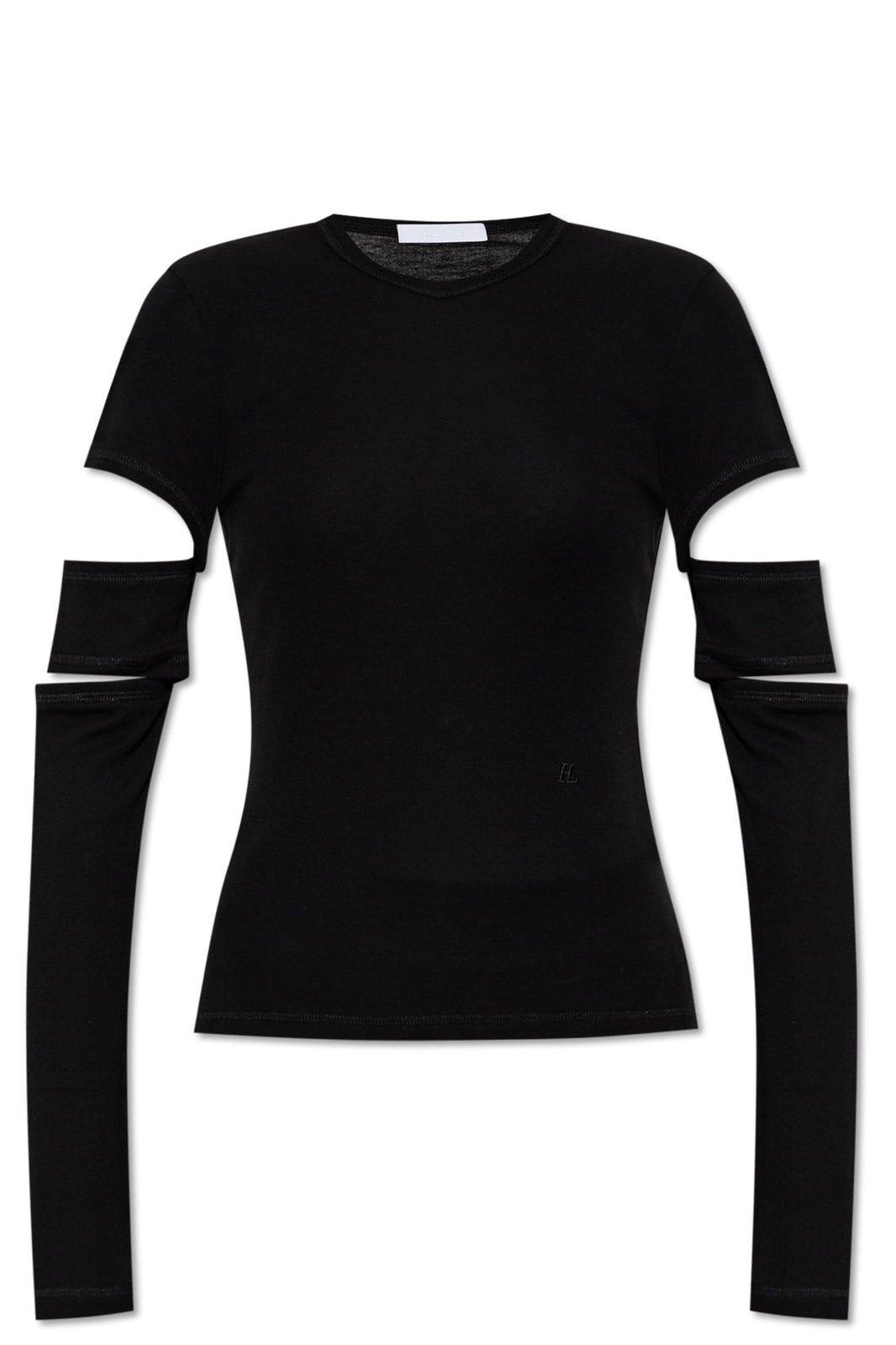 Slashed Long-sleeved Top