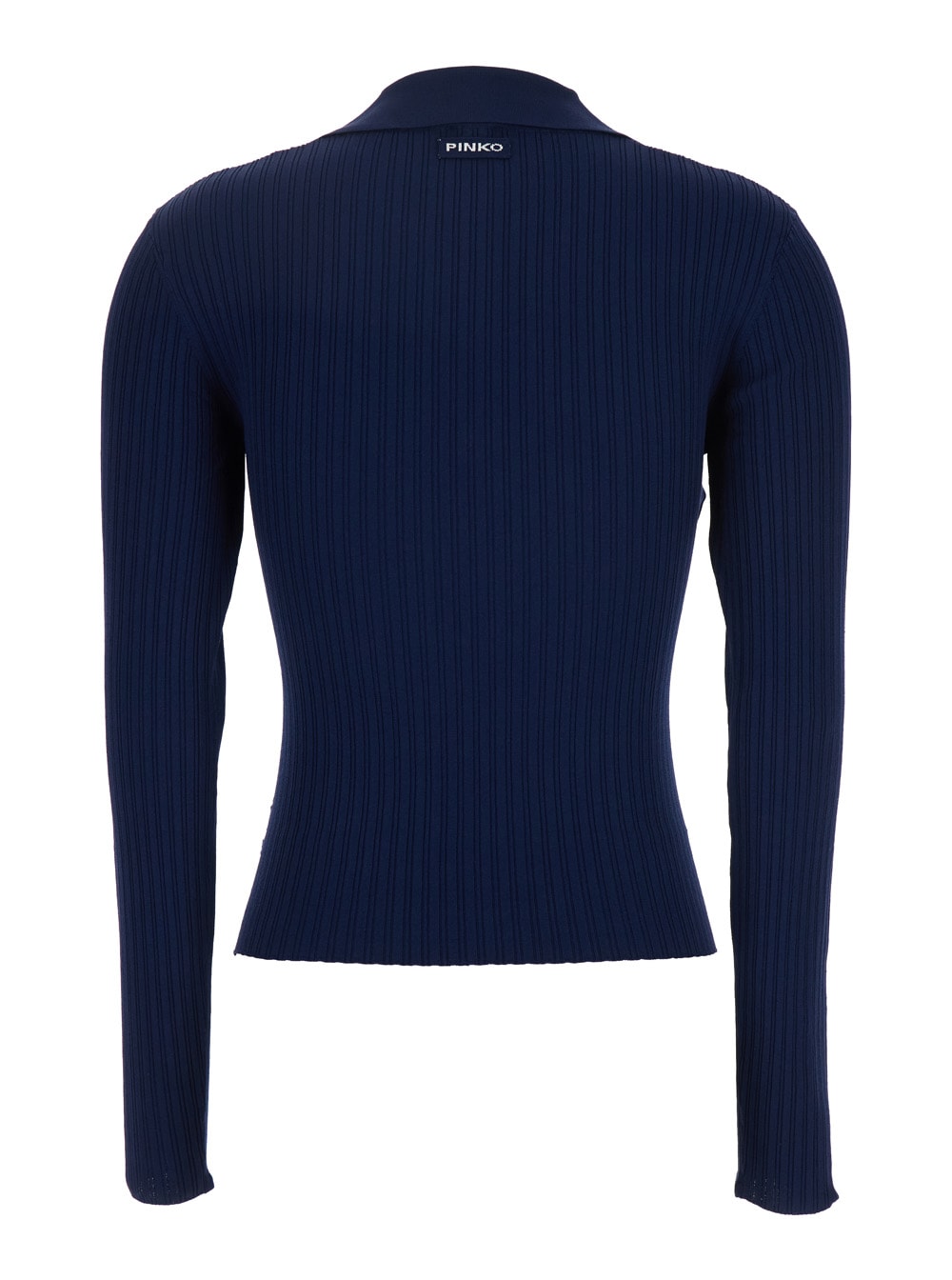 Shop Pinko Blue Sweater With V-neck