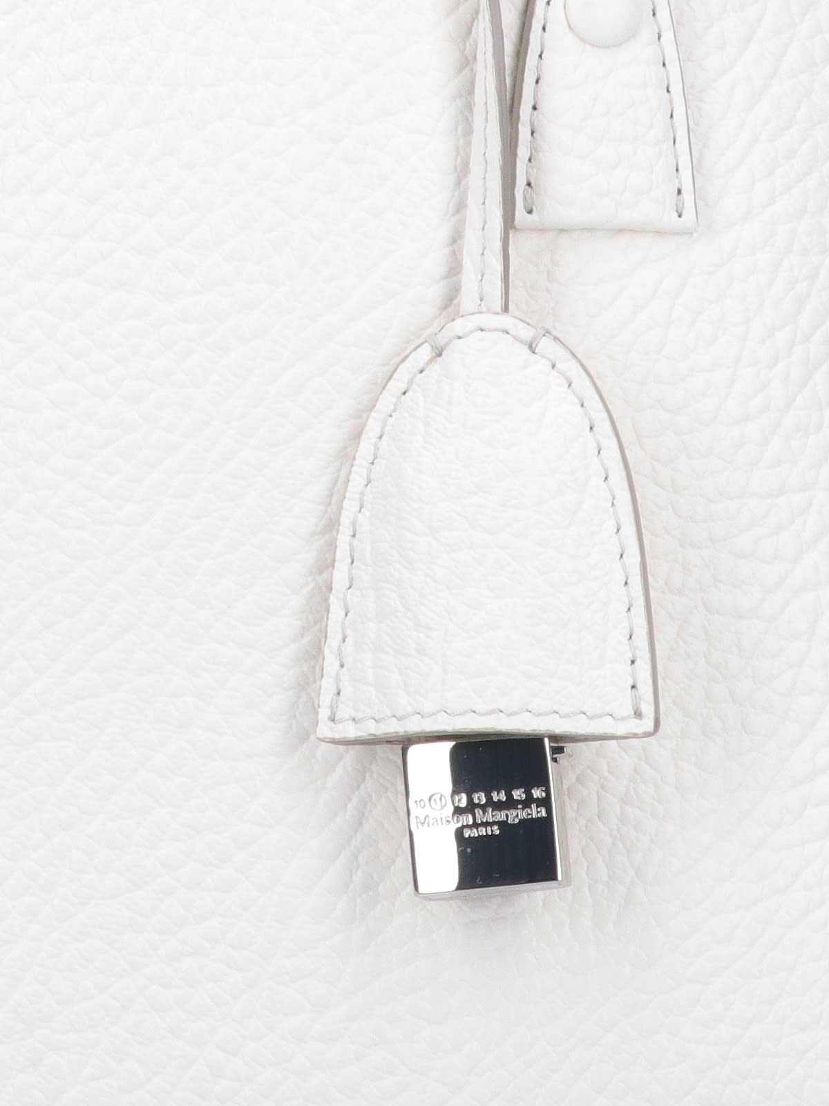 Shop Maison Margiela 5ac Shoulder Bag In White