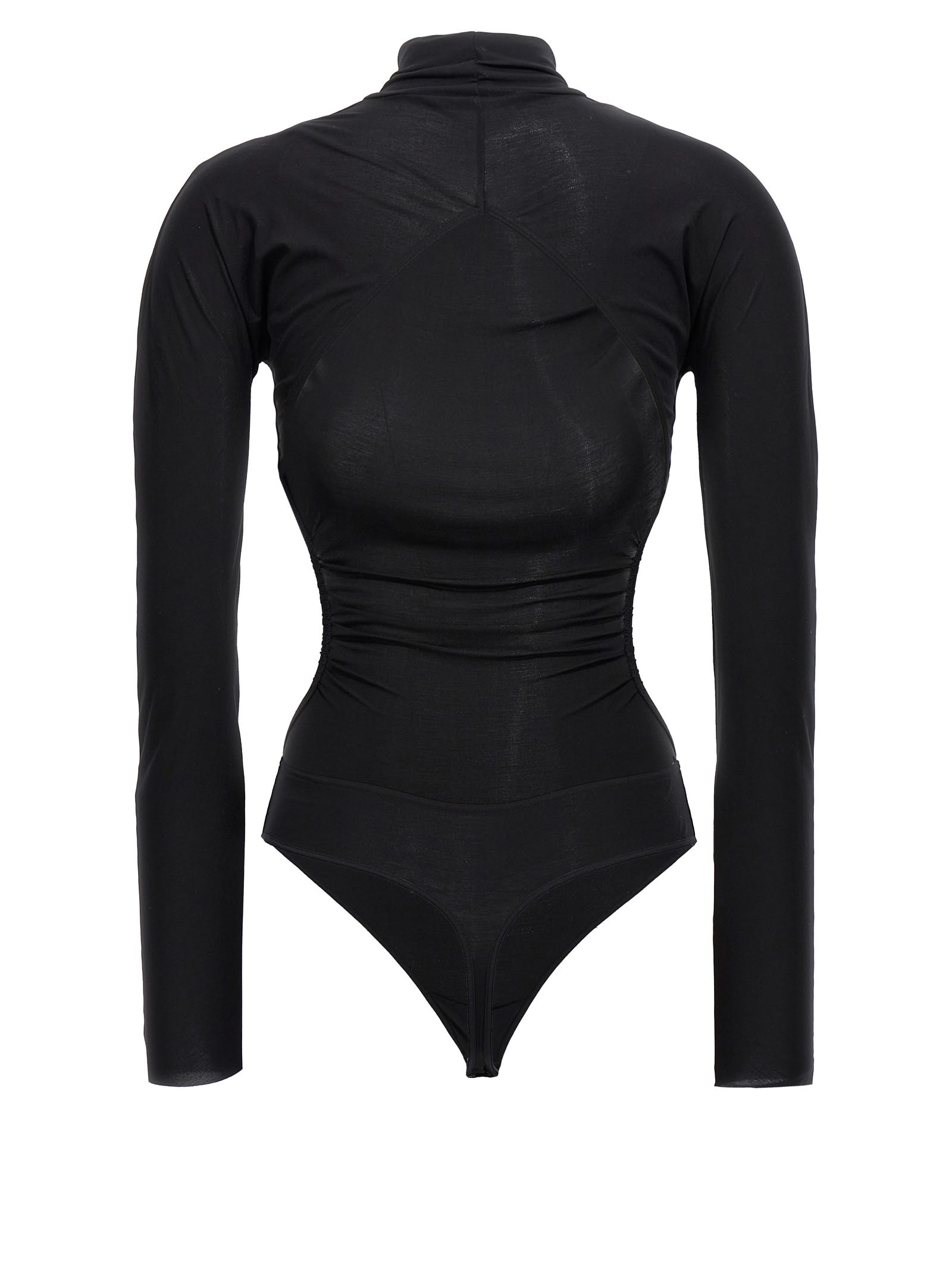 Shop Wolford Alida Bodysuit  X No. 21 In Black