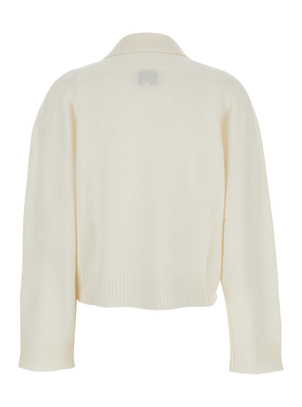 Loulou Studio Homere Lds Boxy Sweater In Neutral