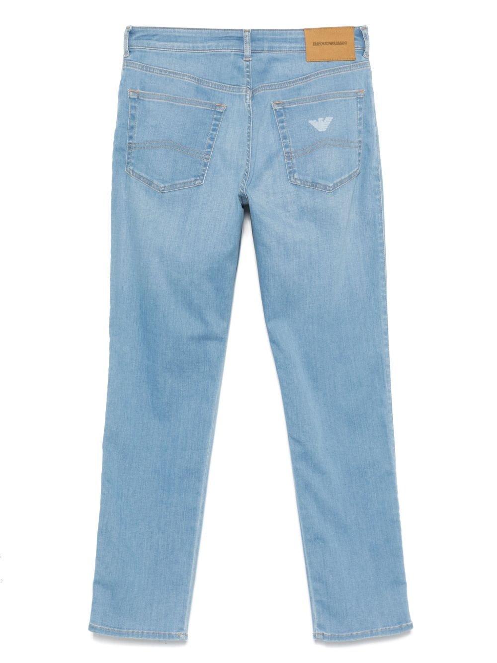 Emporio Armani Skinny Denim Cotton Jeans