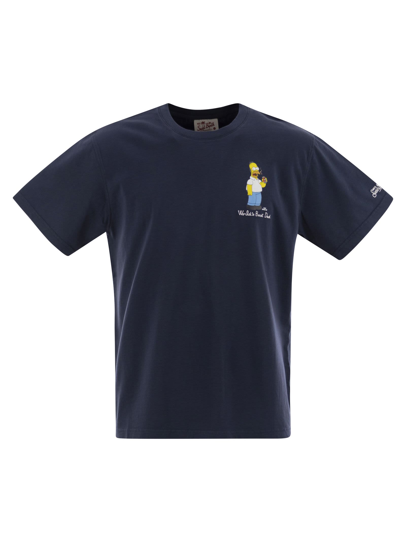 Mc2 Saint Barth Graphic Print Crew Neck T-shirt