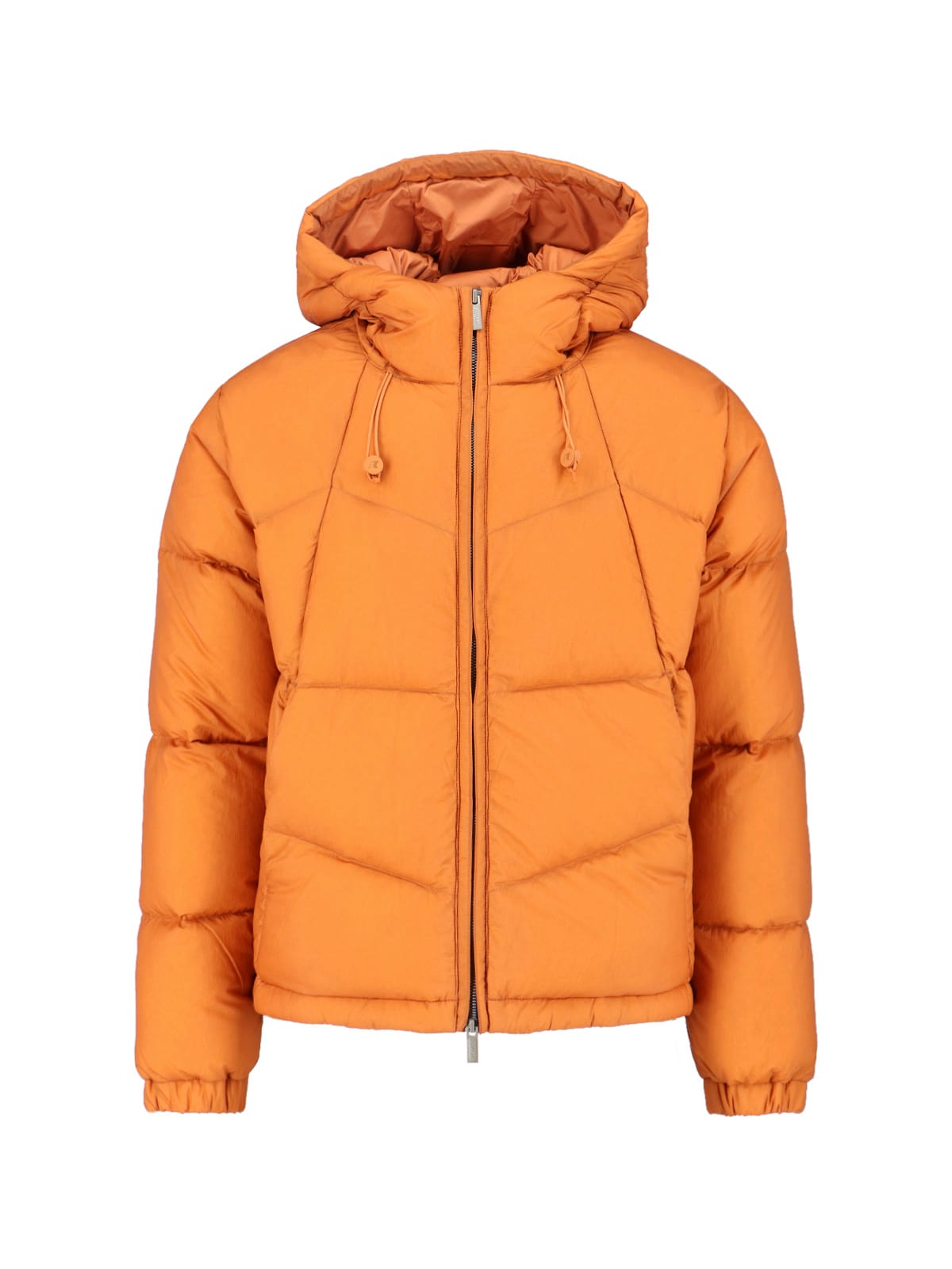 K-way Quill Thermo Light Ripstop Puffer Jacket In Orange