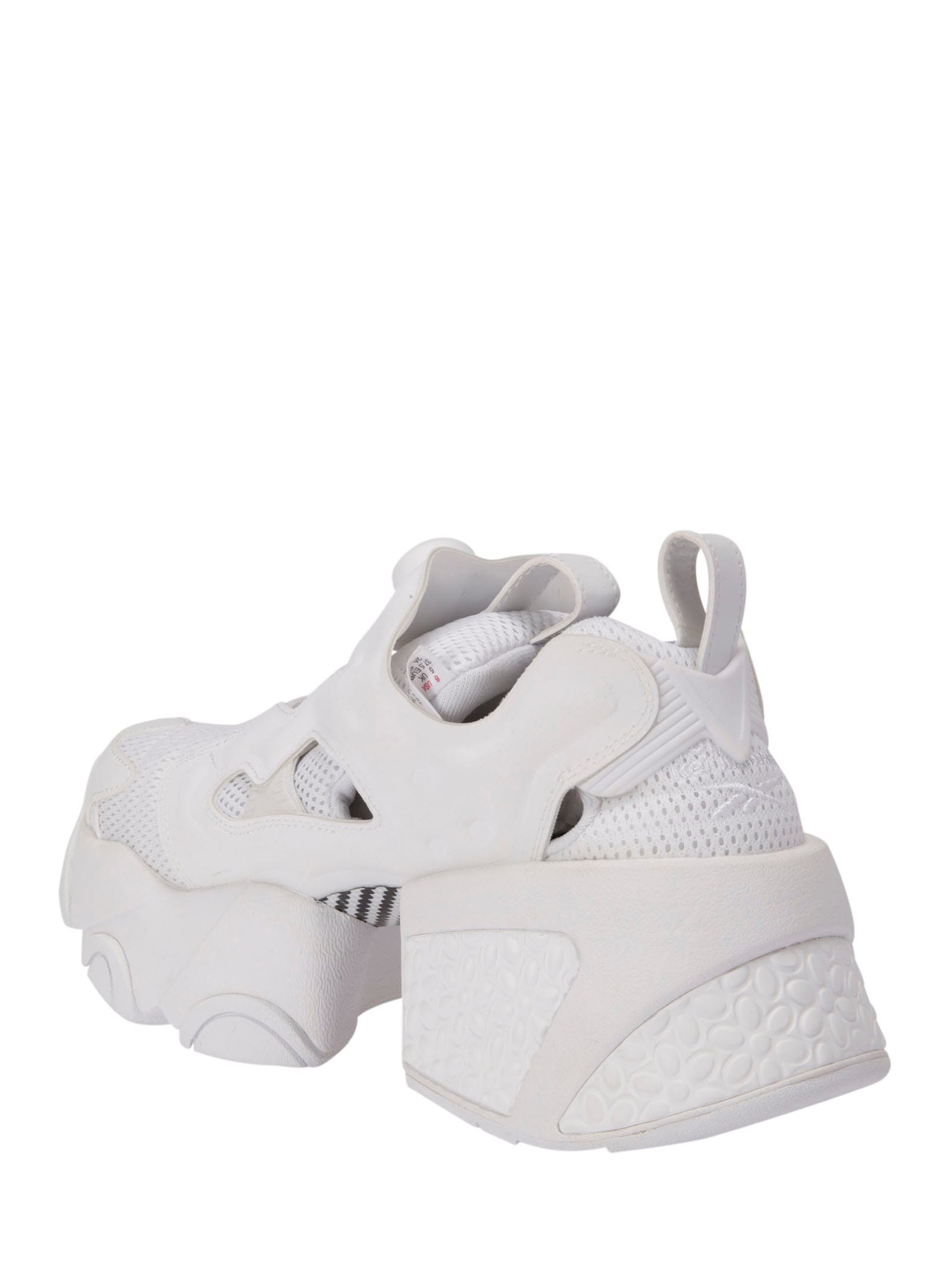 Shop Comme Des Garçons Ladies Shoes X Reebok In White