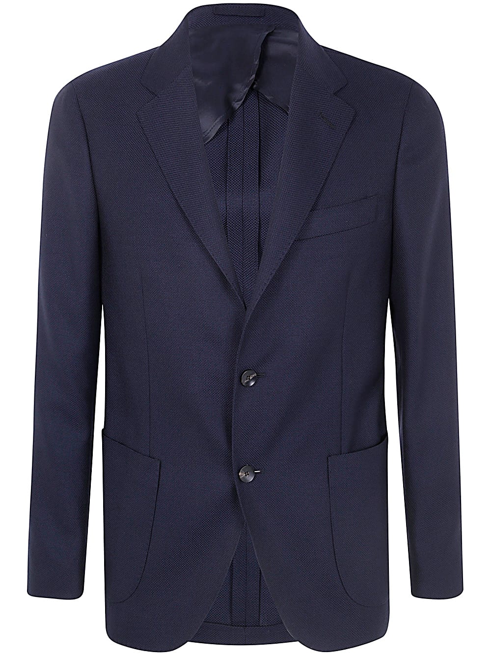 Shop Lardini Man Jacket Special Line Drop 7 Regular In Blue