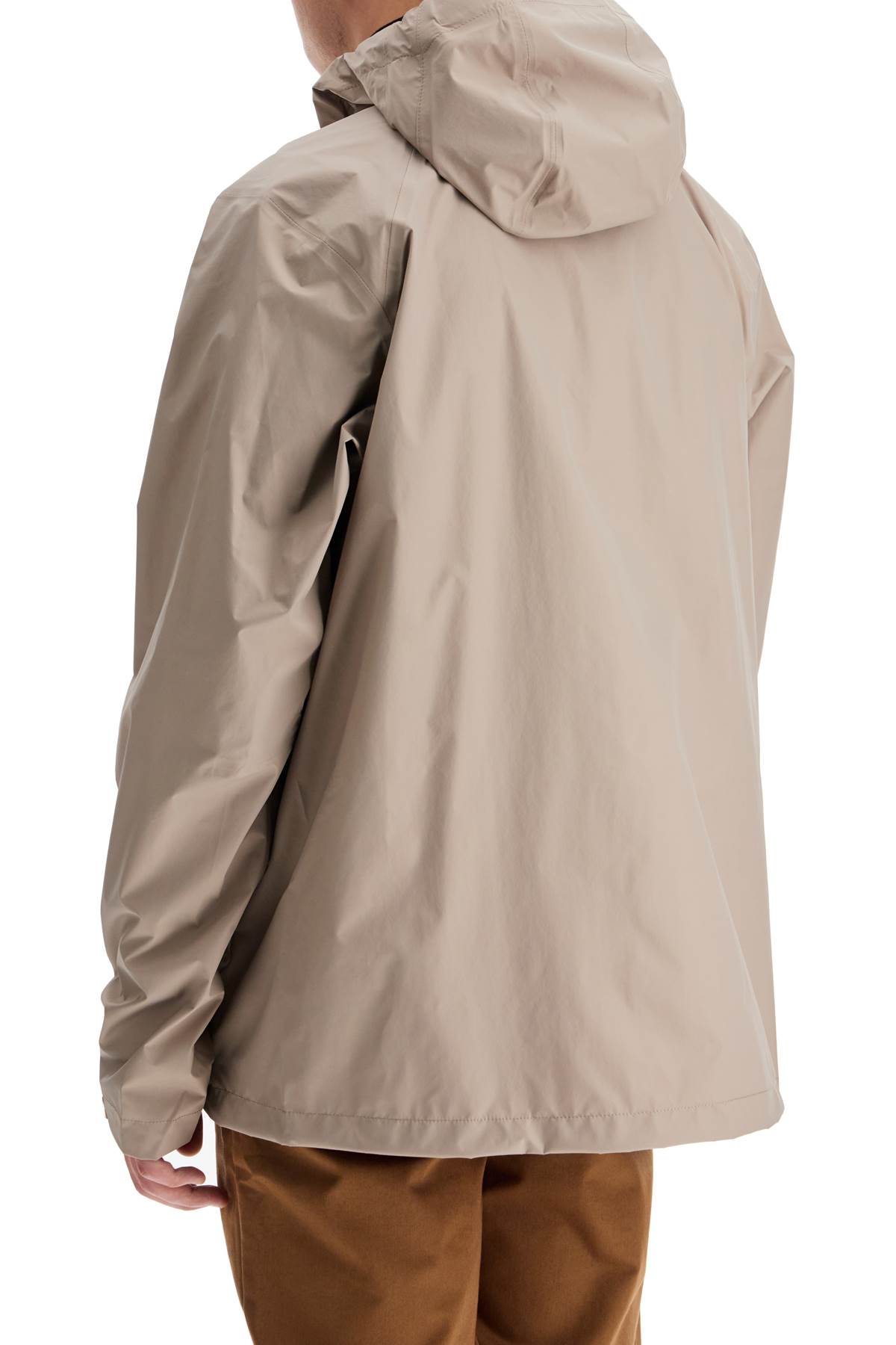 Shop Patagonia Torrentshell 3l Rain In Seabird Grey (beige)