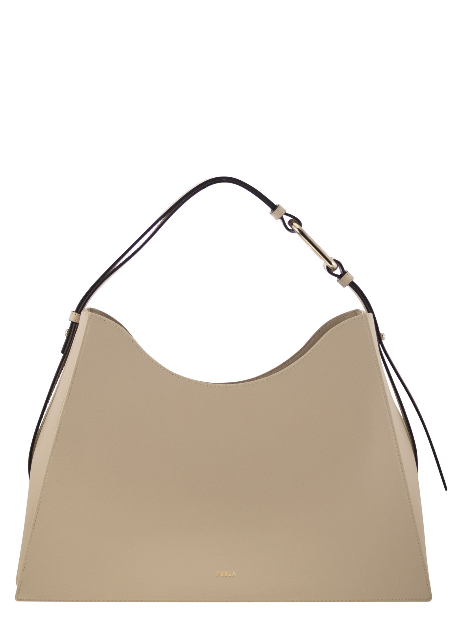 Furla Nuvola L - Shoulder Bag In Oat