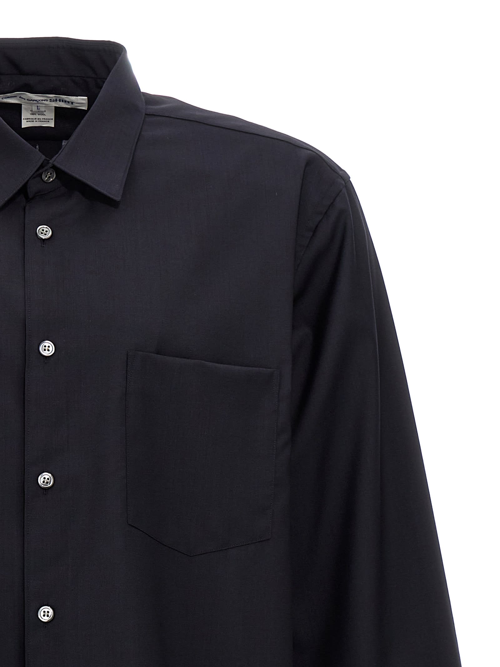 Shop Comme Des Garçons Shirt Forever Shirt In Blue