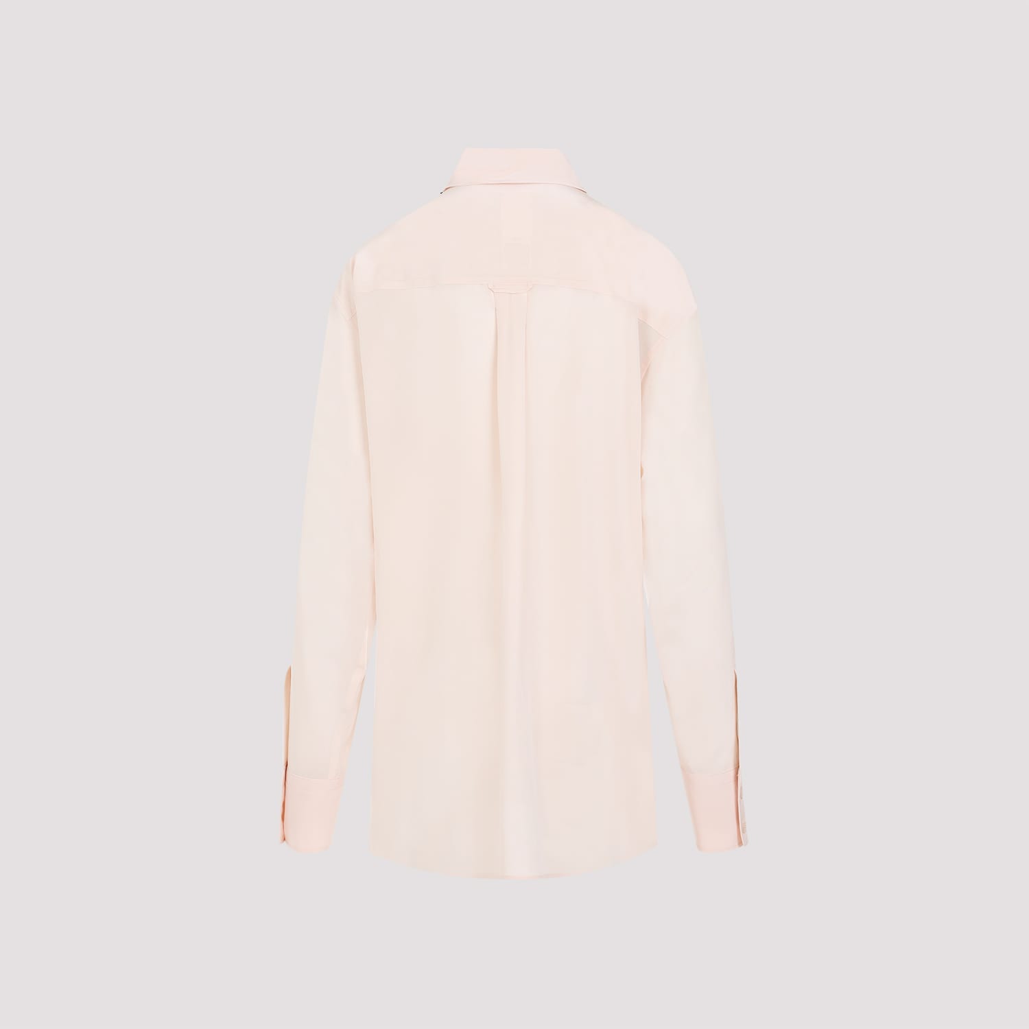 Shop Sportmax Rovigo Crepe Shirt In Cipria