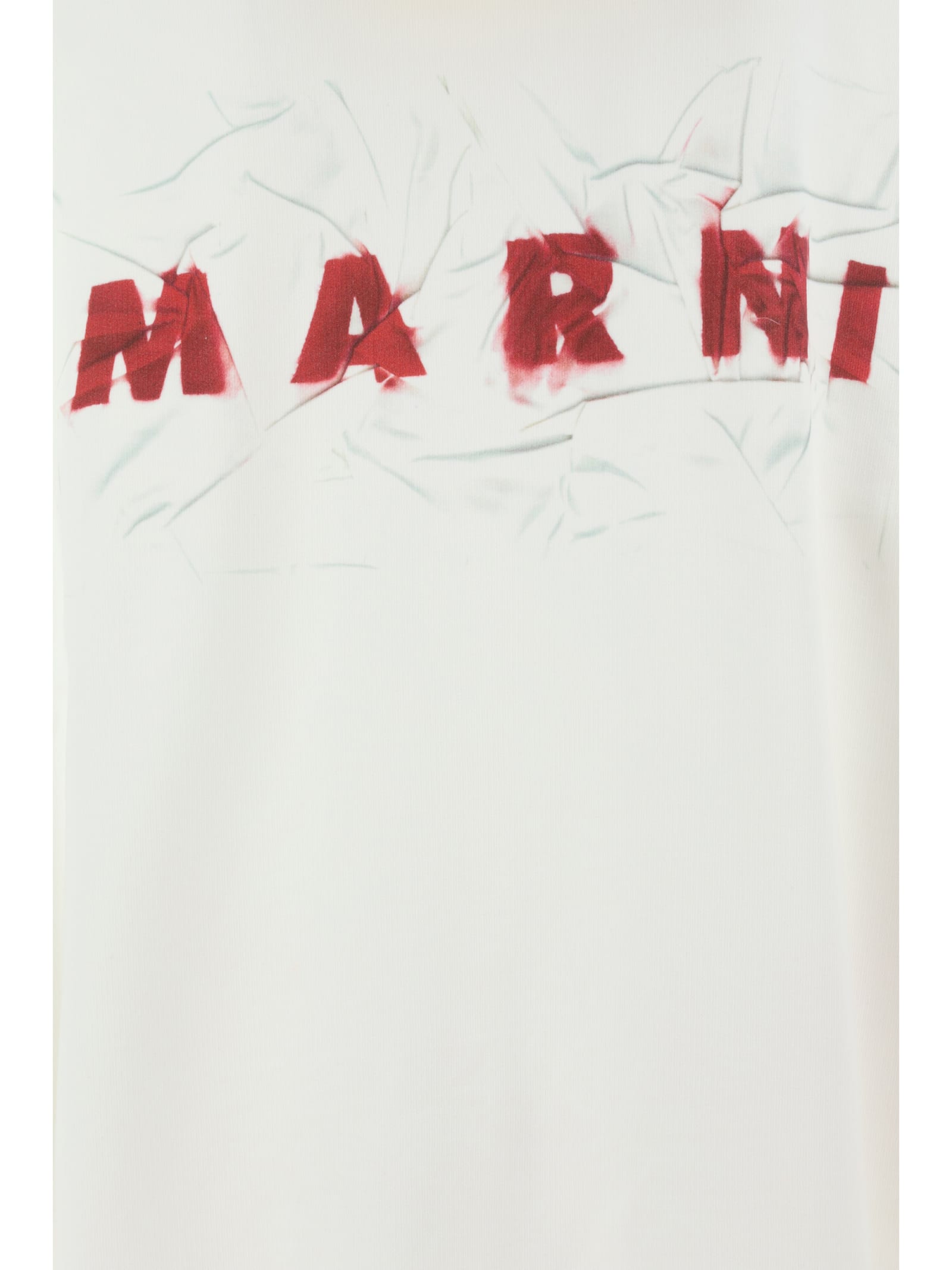 Shop Marni Sweatshirt In Natural White