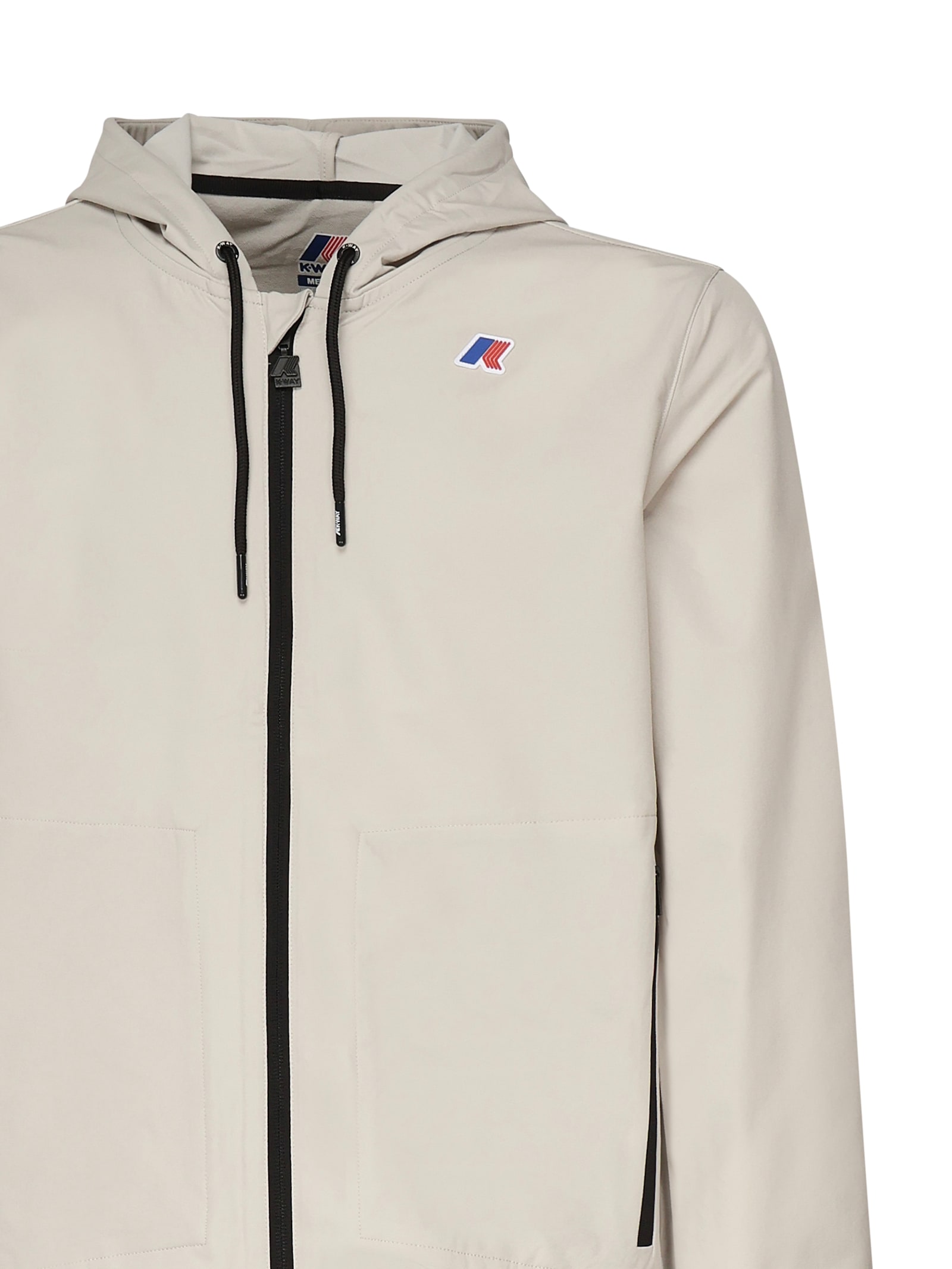 K-way Zip-front Hooded Jacket