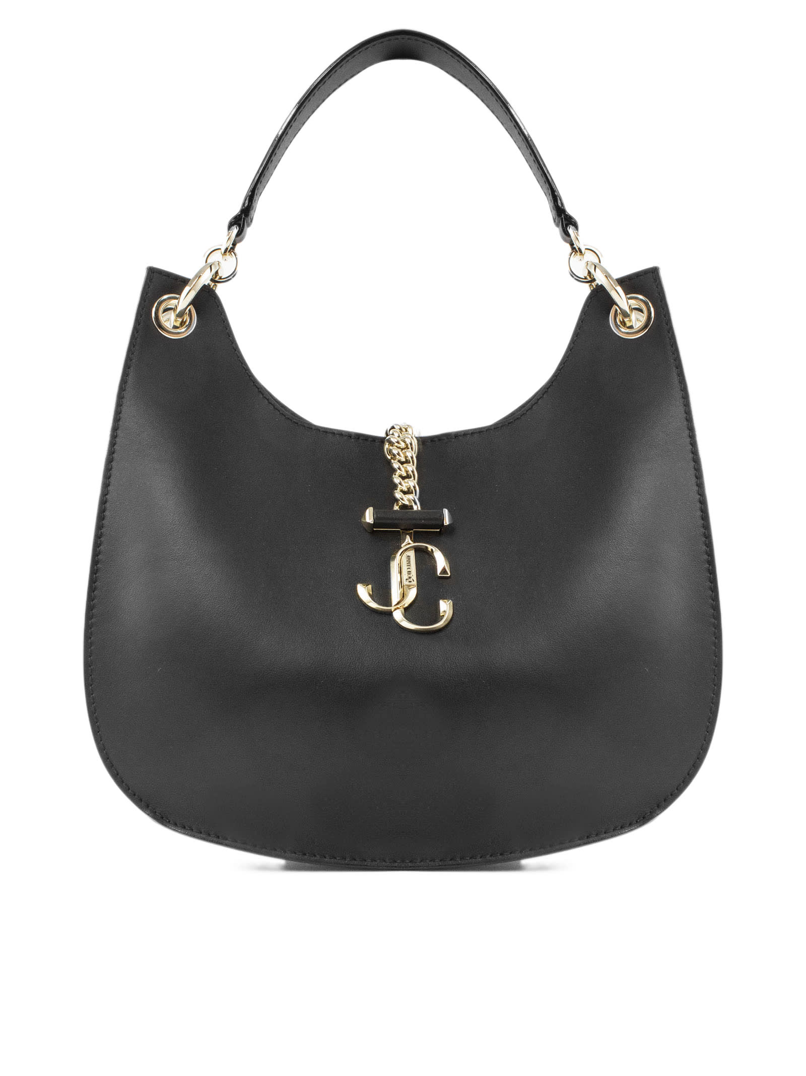 Jimmy Choo Black Calf Leather Handbag