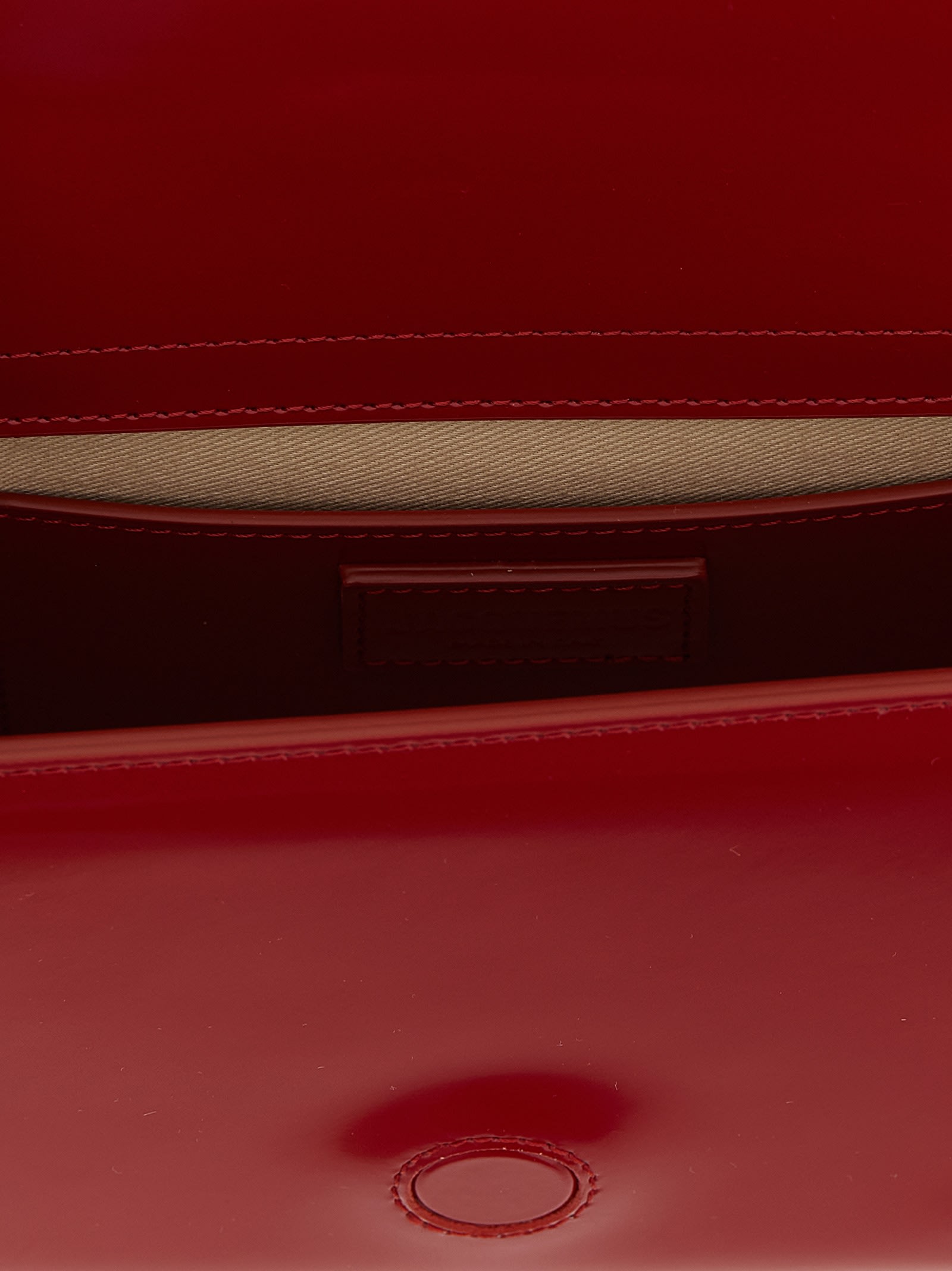 Jacquemus Le Bambino Red Handbag With Removable Shoulder Strap In Leather Woman In Red