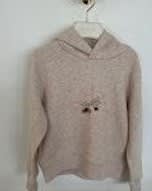 Bonpoint Pink Sweatshirt For Girl With Cherries In Neutral