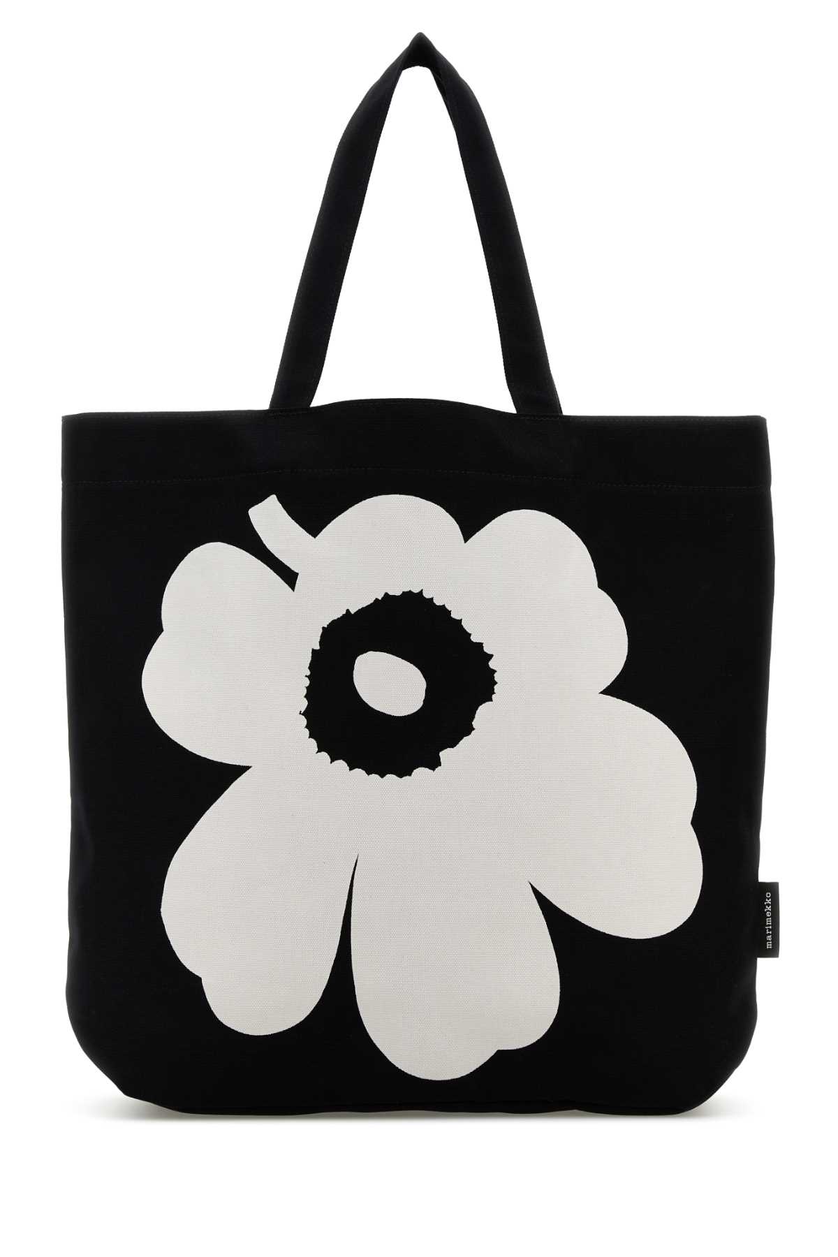 Black Canvas Torna Unikko Shopping Bag