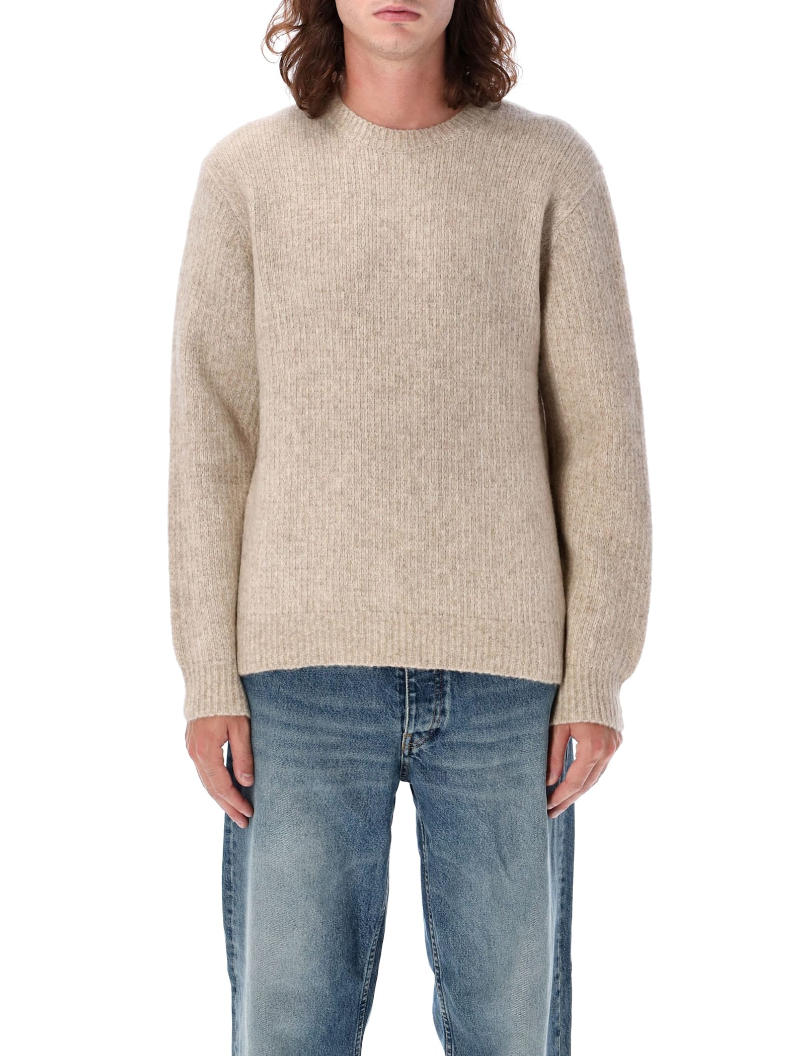 Shop Sunflower Yak Sweater In Beige