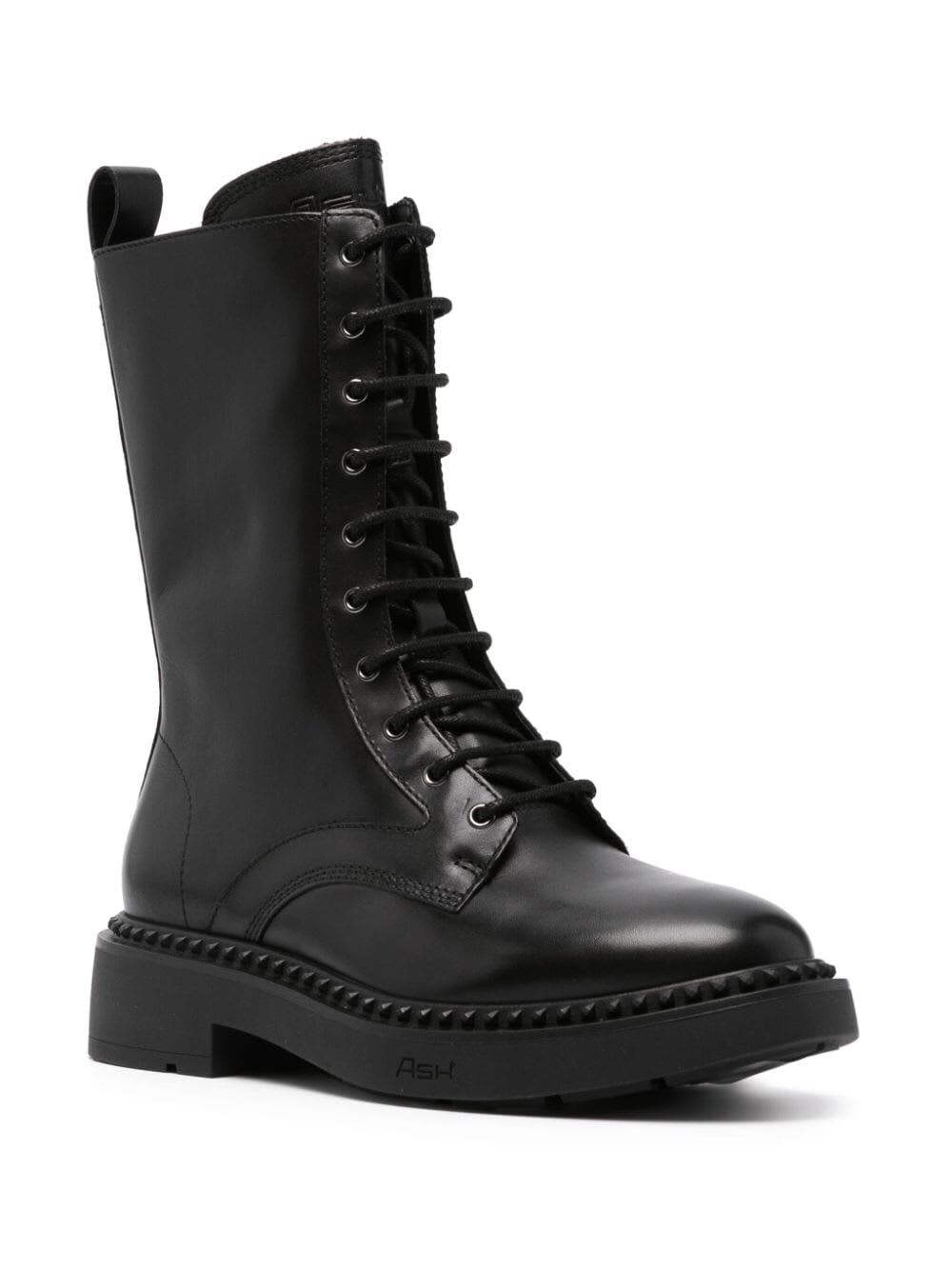 Shop Ash Marlin01 High Boots In Black