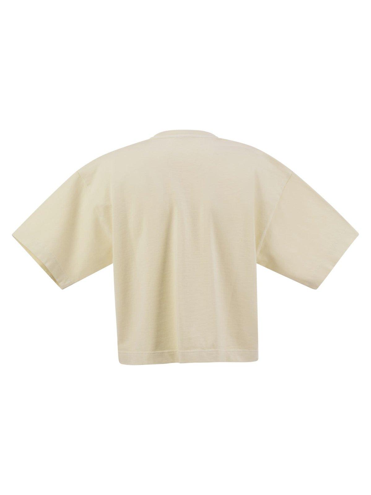 Autry Crewneck Cropped T-shirt