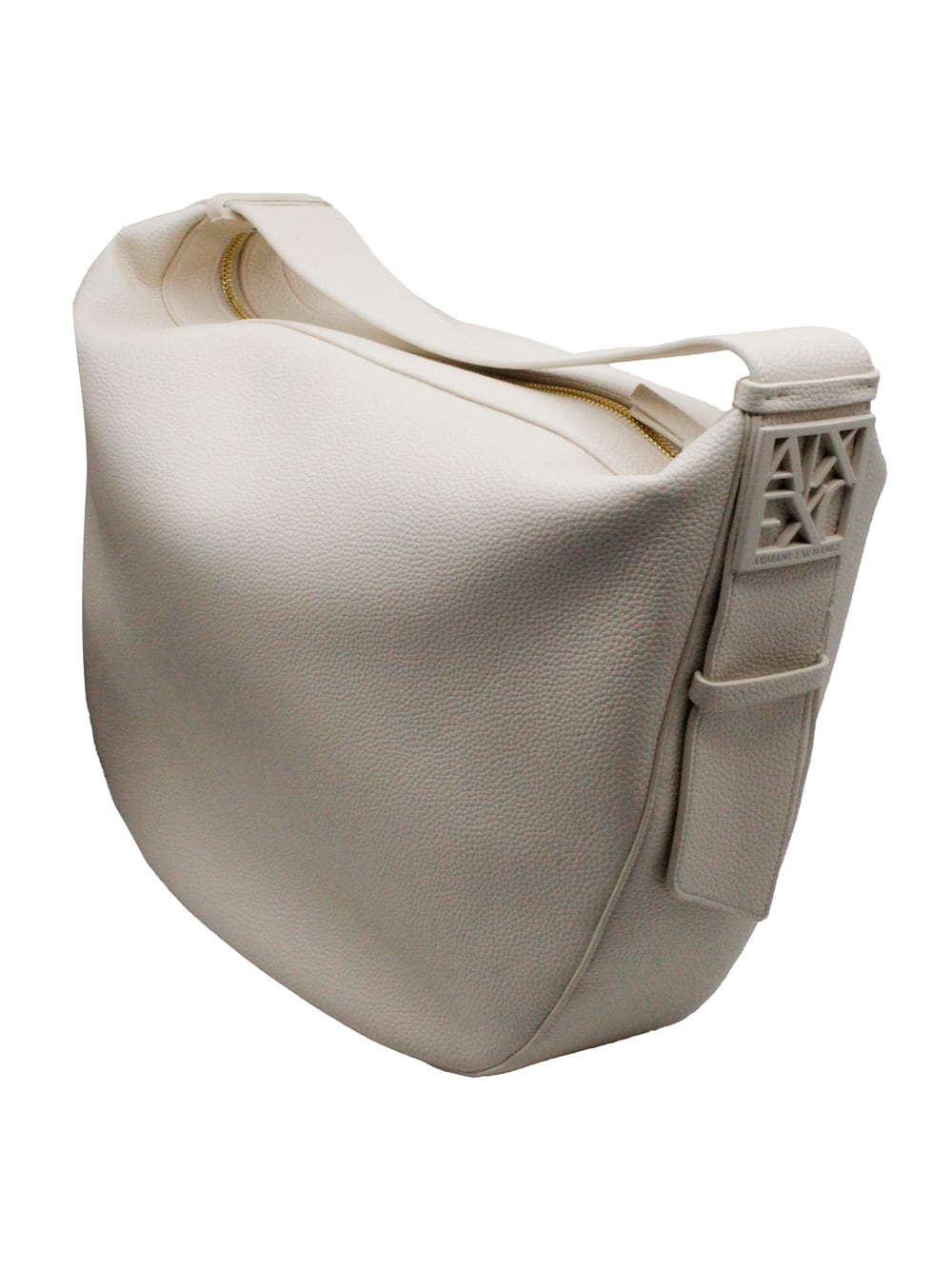 Armani Exchange Tote In Cream