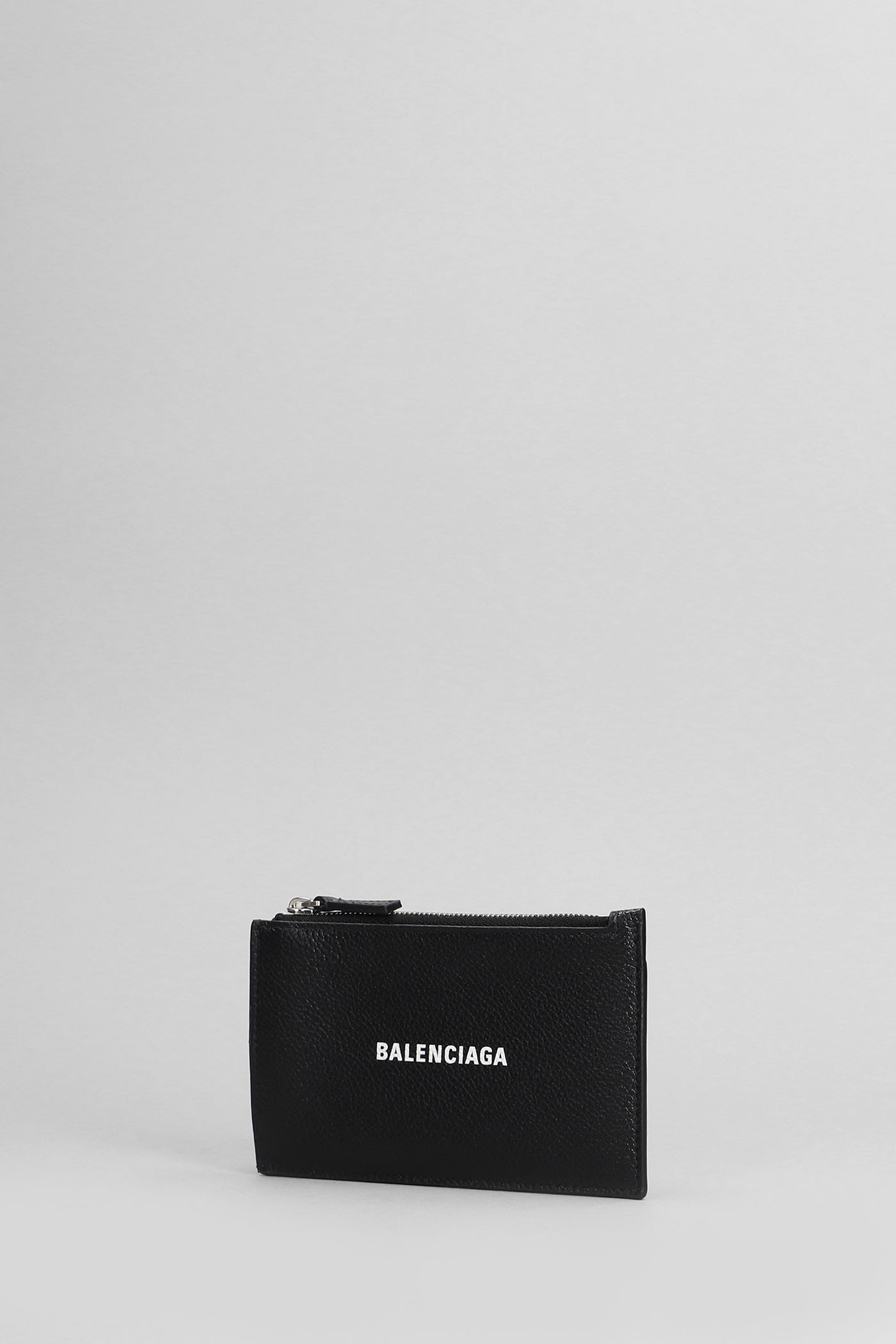 Shop Balenciaga Wallet In Black Leather