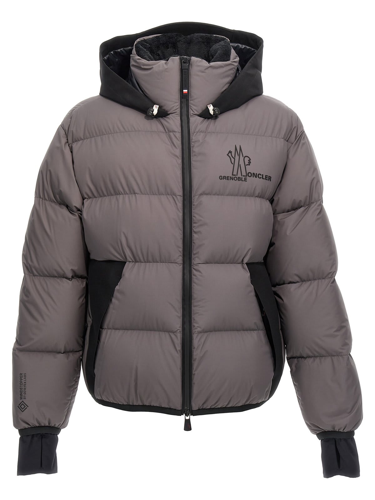 Shop Moncler Marcassin Down Jacket