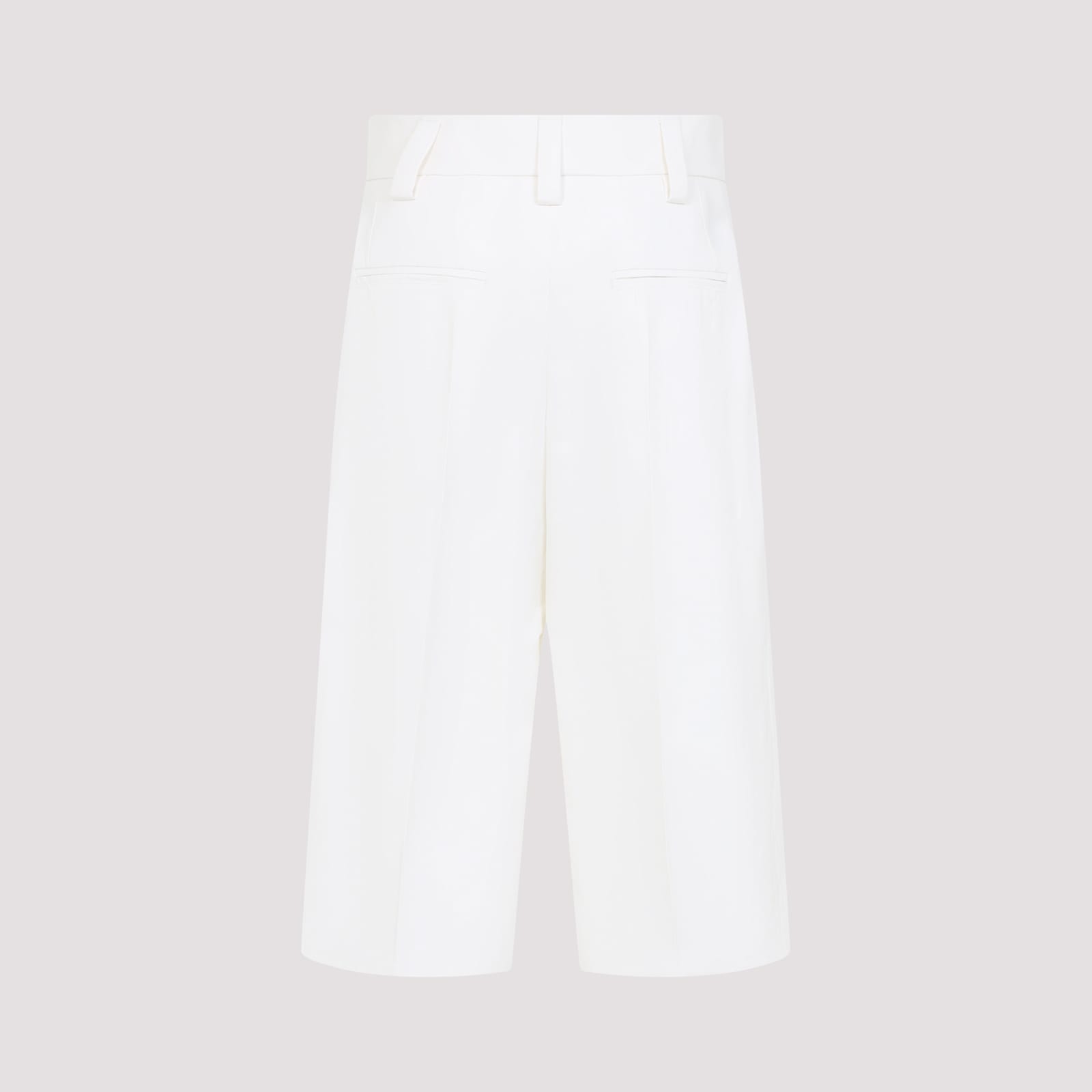 Shop Carven Cotton Bermuda Shorts In Orchid