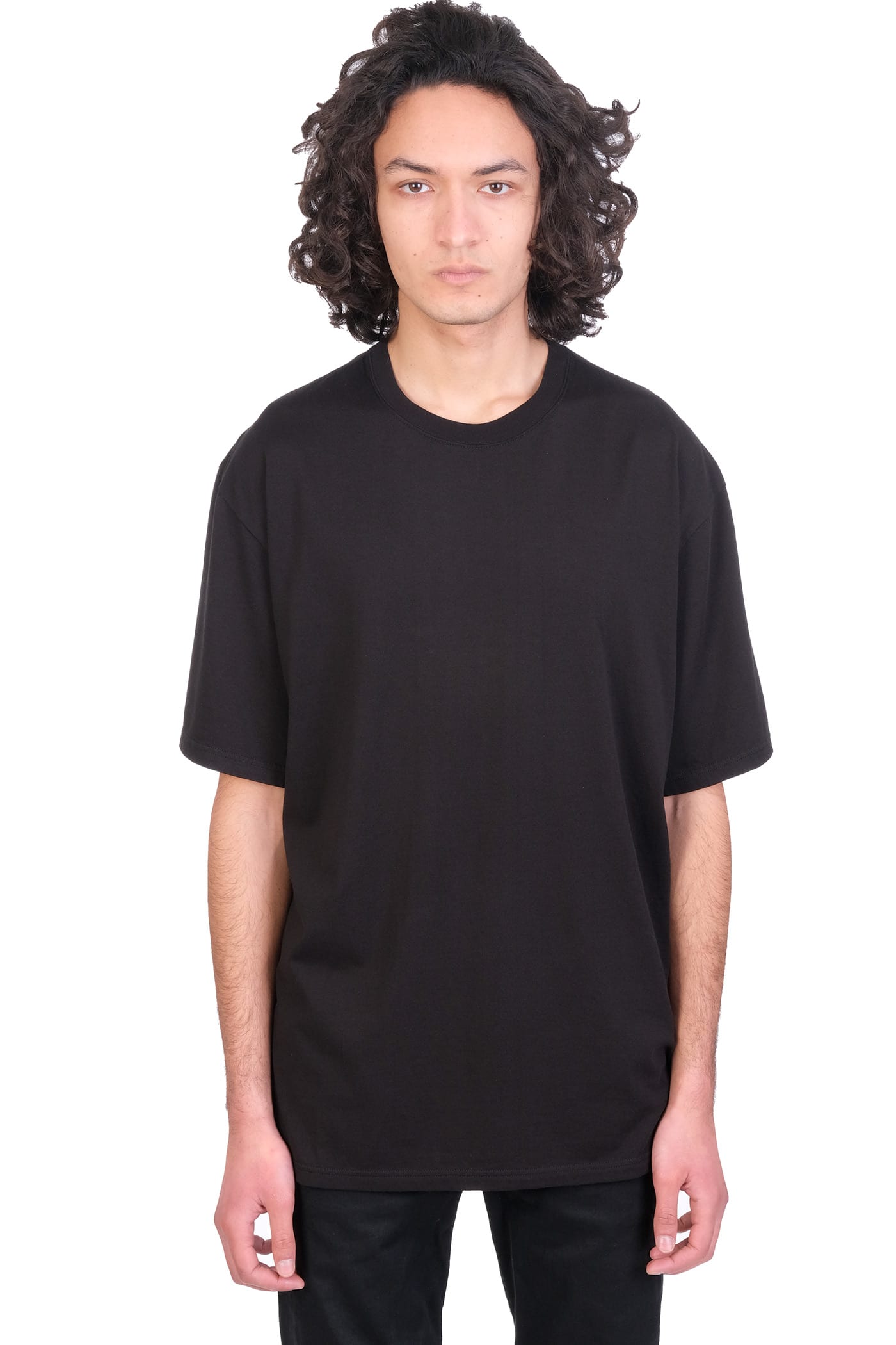 Click to view more detailed imagery on our partner's website Attachment T-shirt In Black Cotton