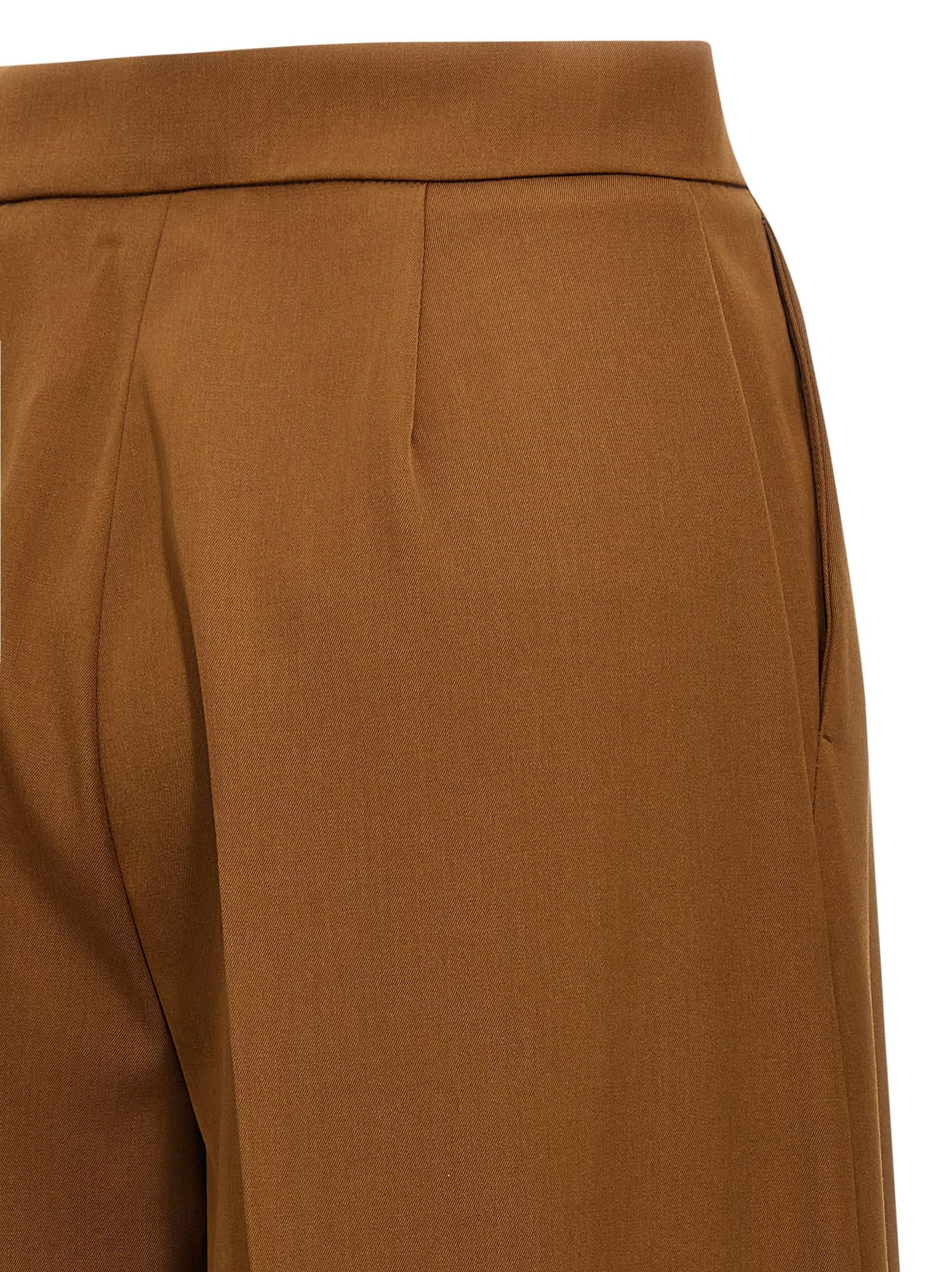 Max Mara Ninfa Pants In Brown