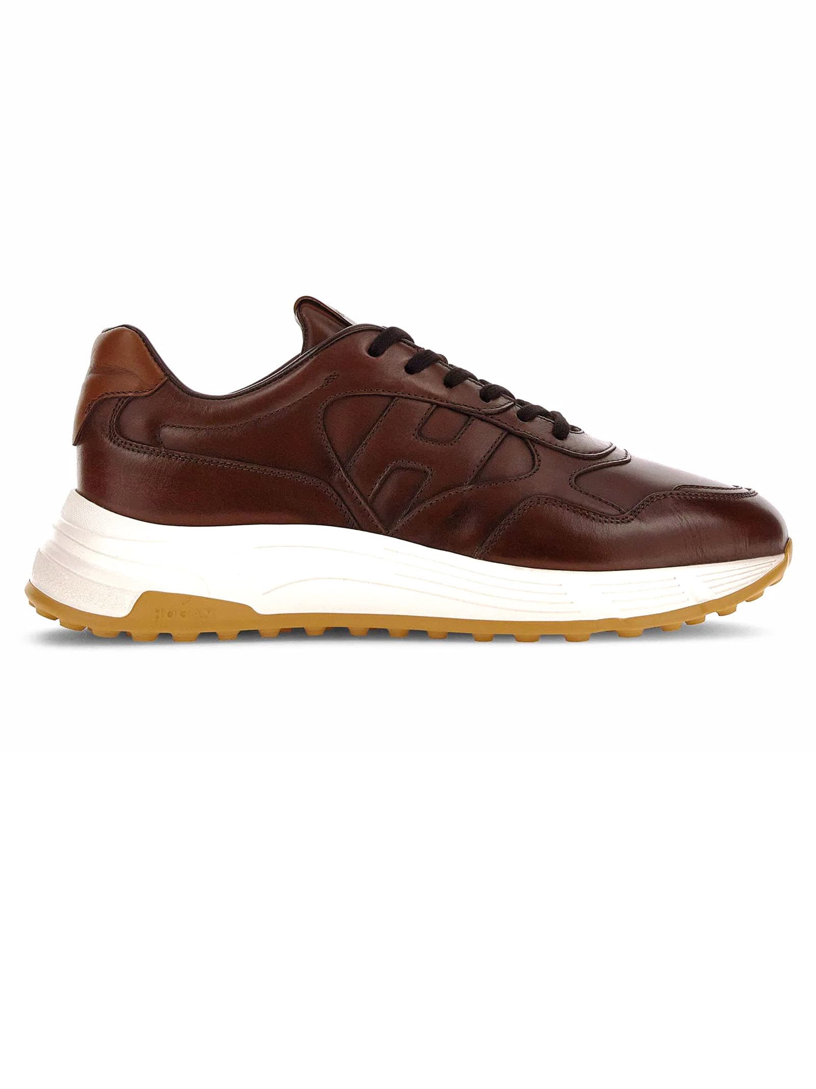 Shop Hogan Sneakers Brown