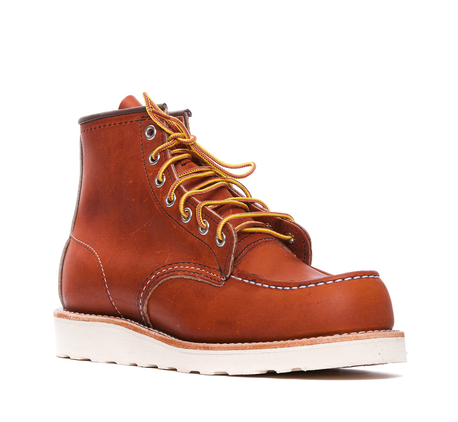 Shop Red Wing 6-inch Classic Moc Boots In Brown