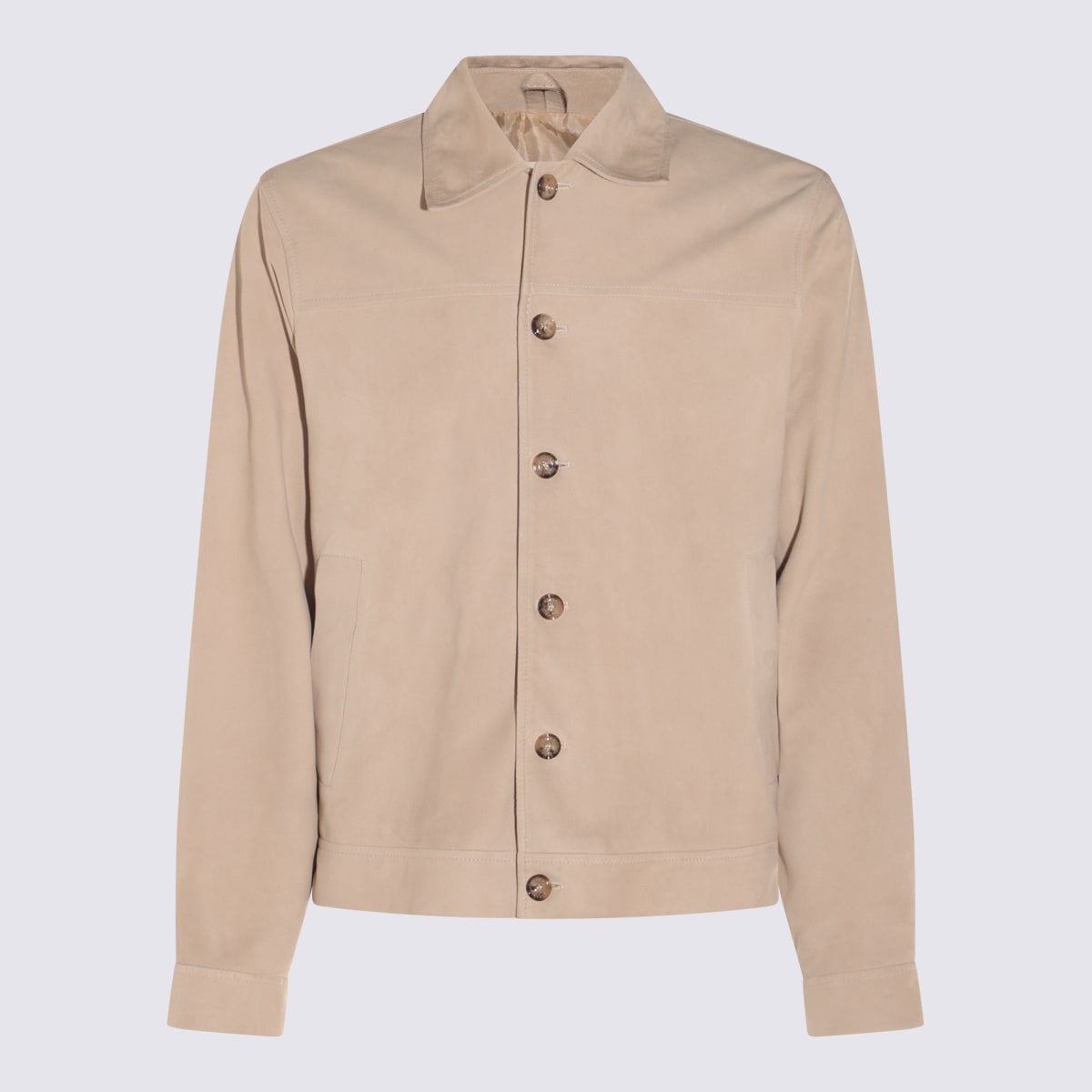 Sand Leather Jacket