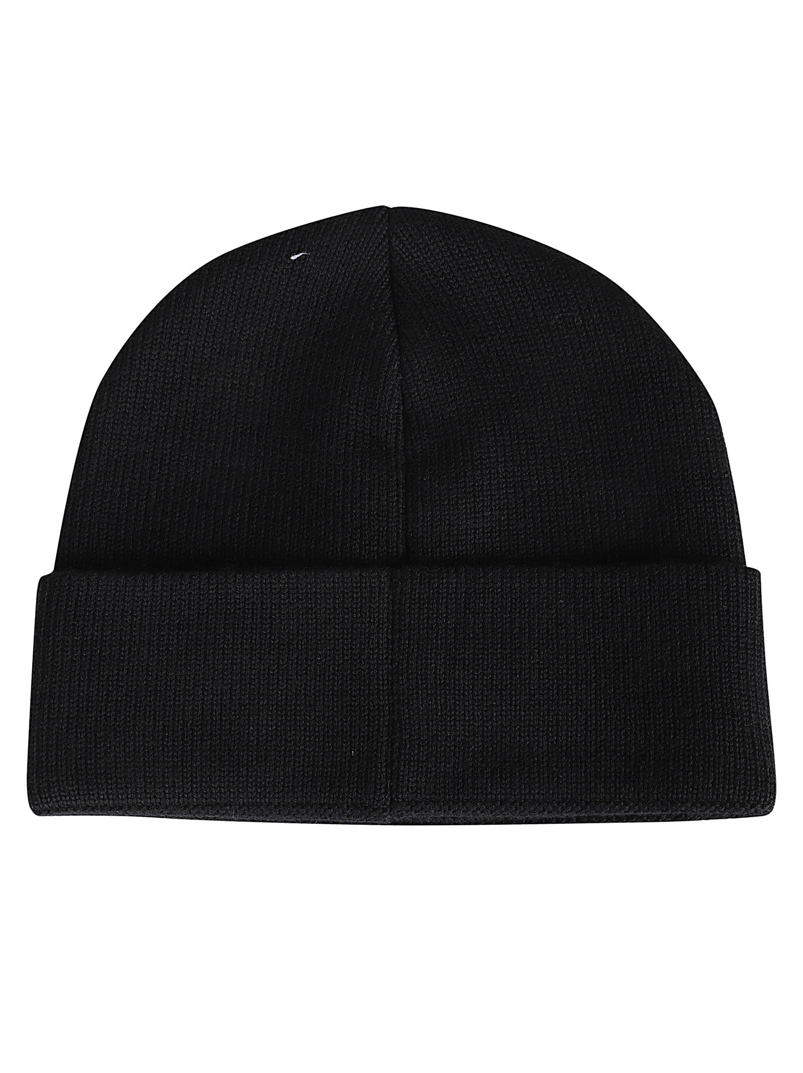 Dsquared2 Logo Knit Beanie In Black