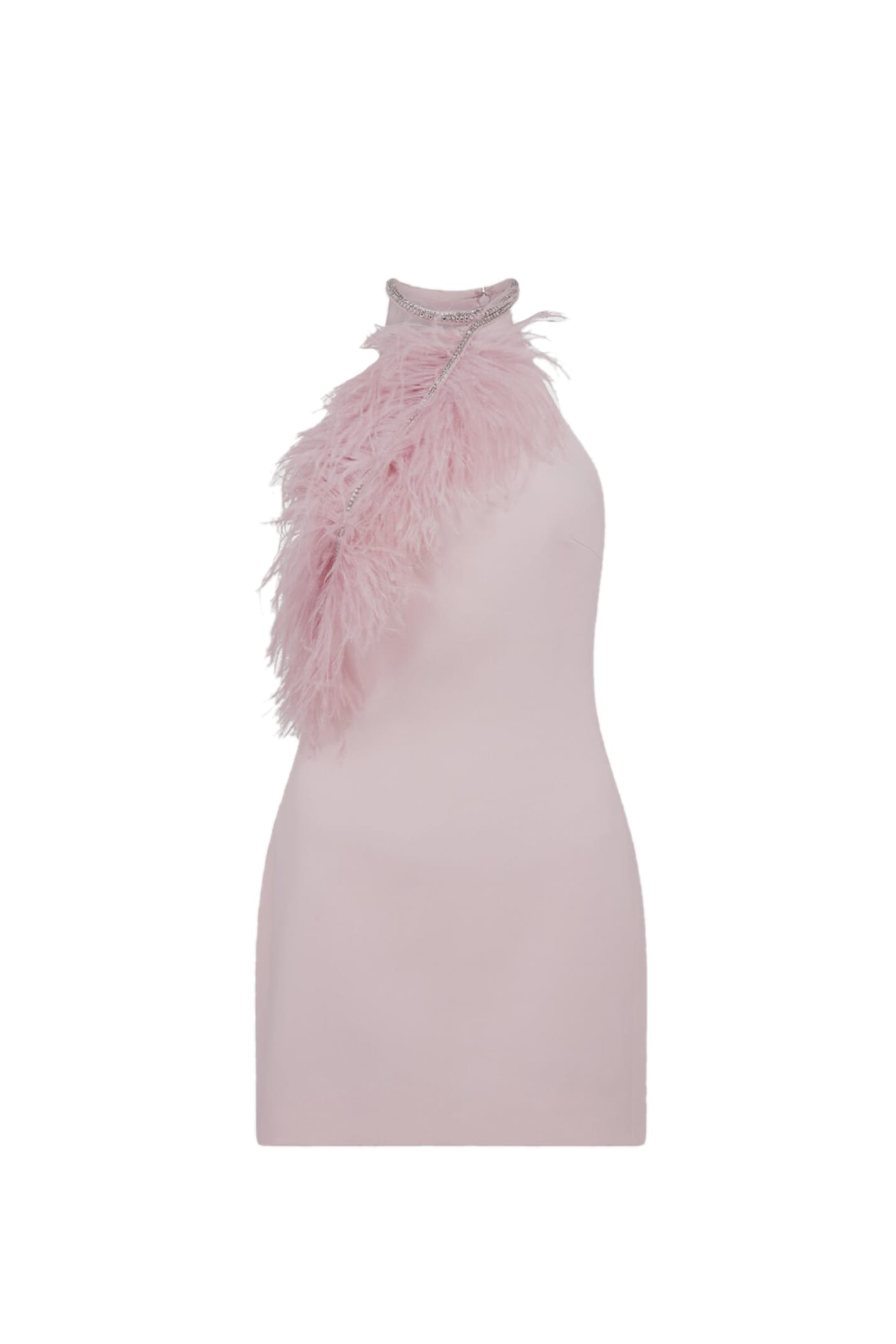 Shop David Koma Dress In Pink