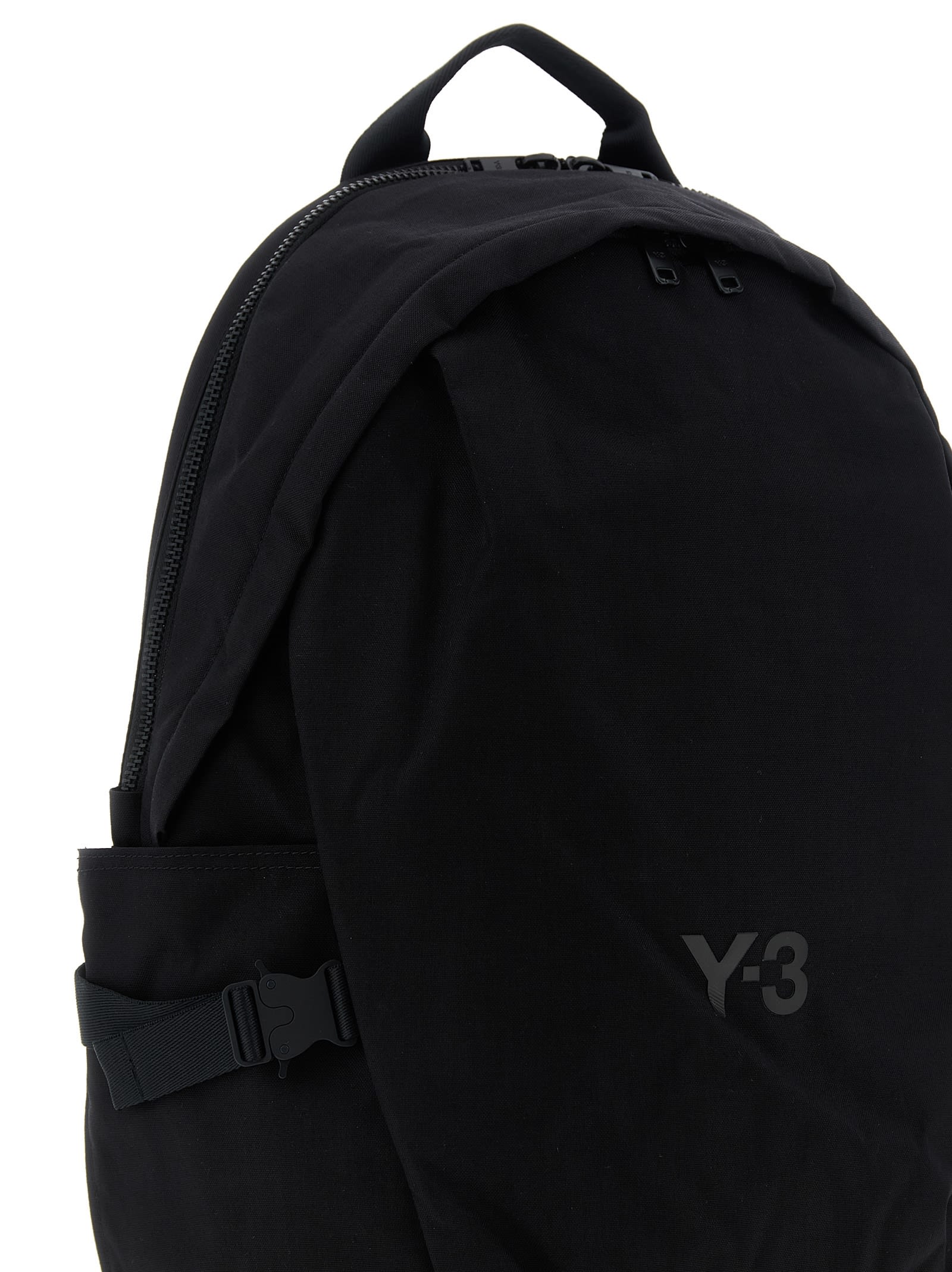 Y-3 Adjustable Straps Versatile Backpack In Black