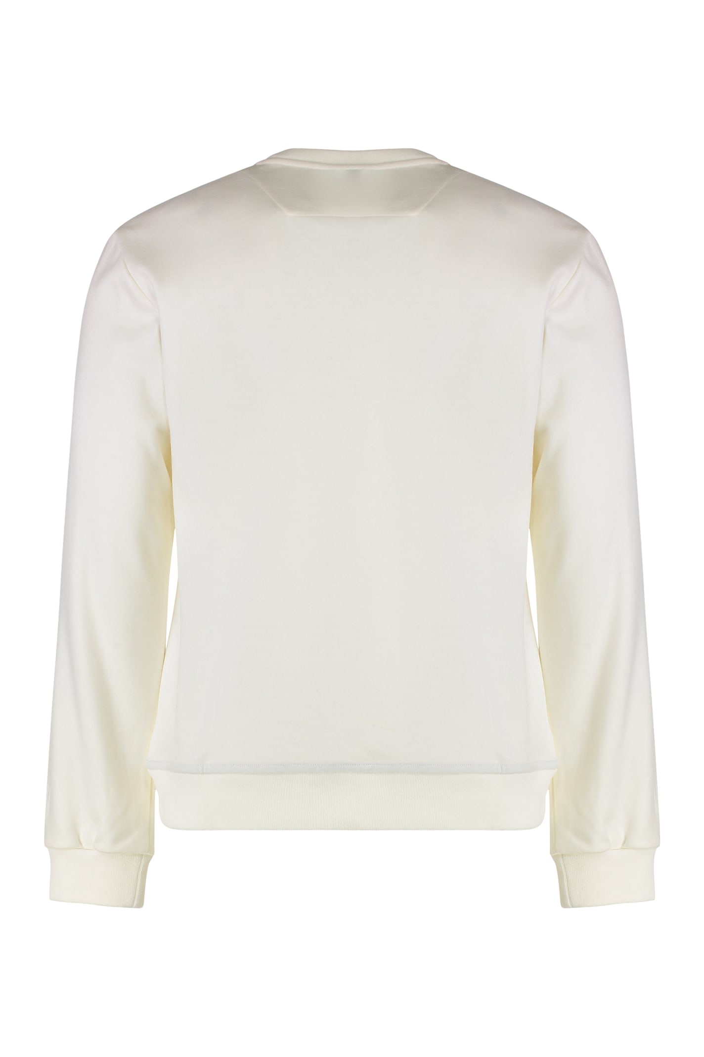 Moorer Marten Virgin Wool Sweater In White